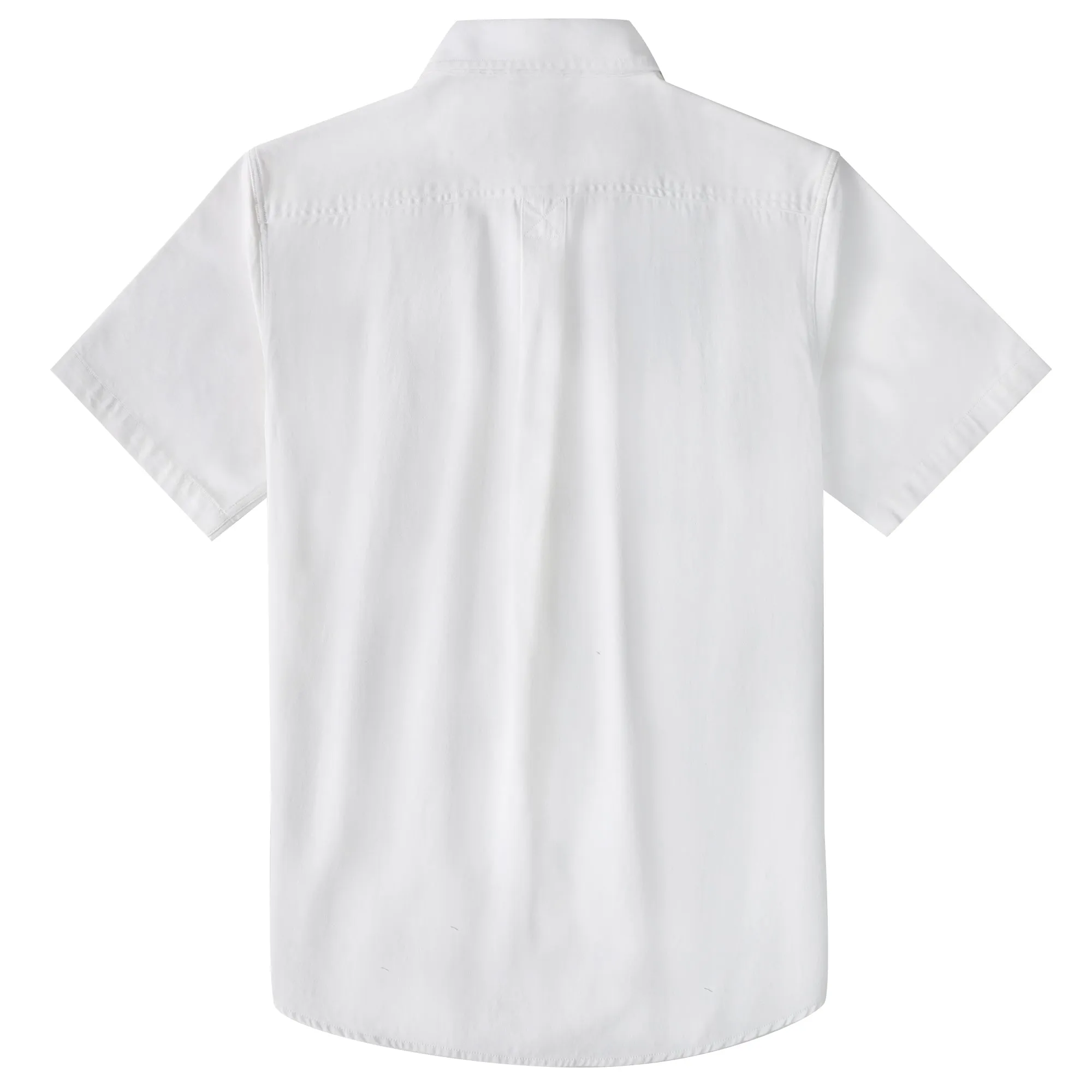 Dubinik® Men’s Short Sleeve Work Shirt – 2 Pocket Cotton Casual#10703 sold by Dubinik product image thumbnail 2