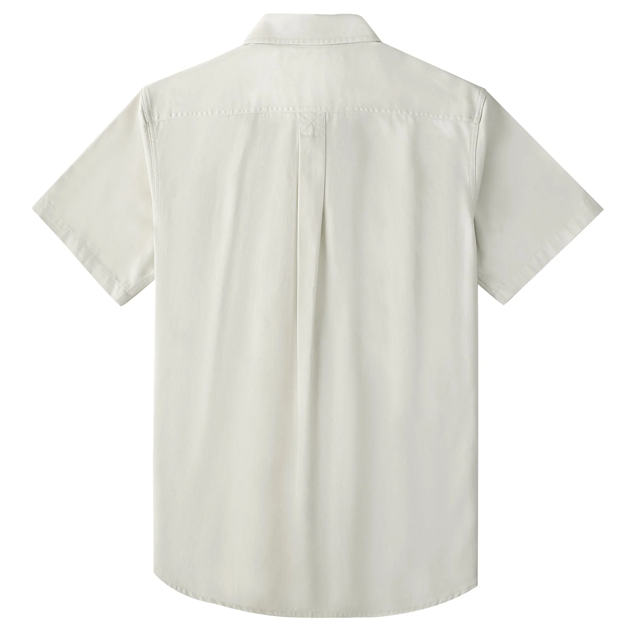Dubinik® Men’s Short Sleeve Work Shirt – 2 Pocket Cotton Casual#10701 sold by Dubinik product image thumbnail 2
