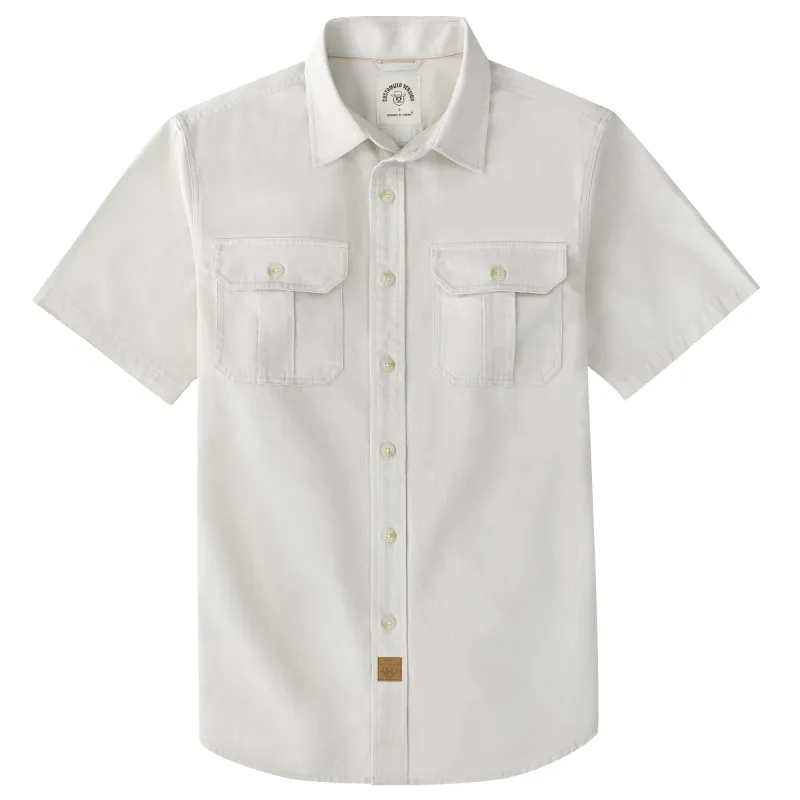 Dubinik® Men’s Short Sleeve Work Shirt – 2 Pocket Cotton Casual#10701 made by Dubinik