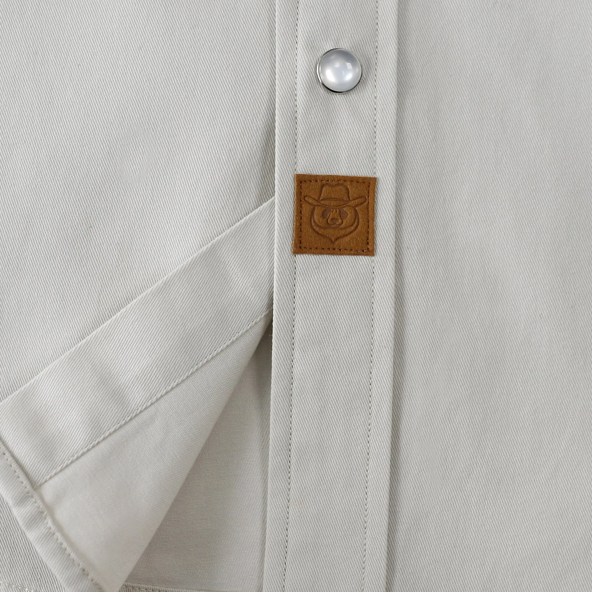 Dubinik® Mens Short Sleeve Work Shirt Snap Button Heavy Cotton#10501 sold by Dubinik product image thumbnail 5