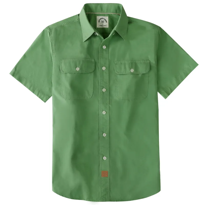 Dubinik® Mens Short Sleeve Shirts Plaid Casual Regular #49031 made by Dubinik