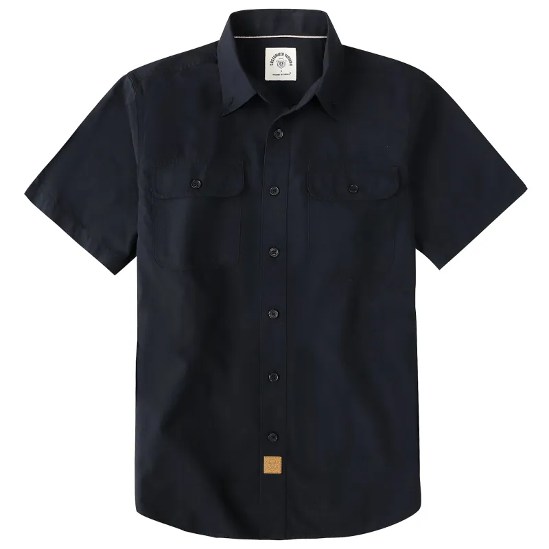 Dubinik® Mens Short Sleeve Shirts Plaid Casual Regular #49028 made by Dubinik
