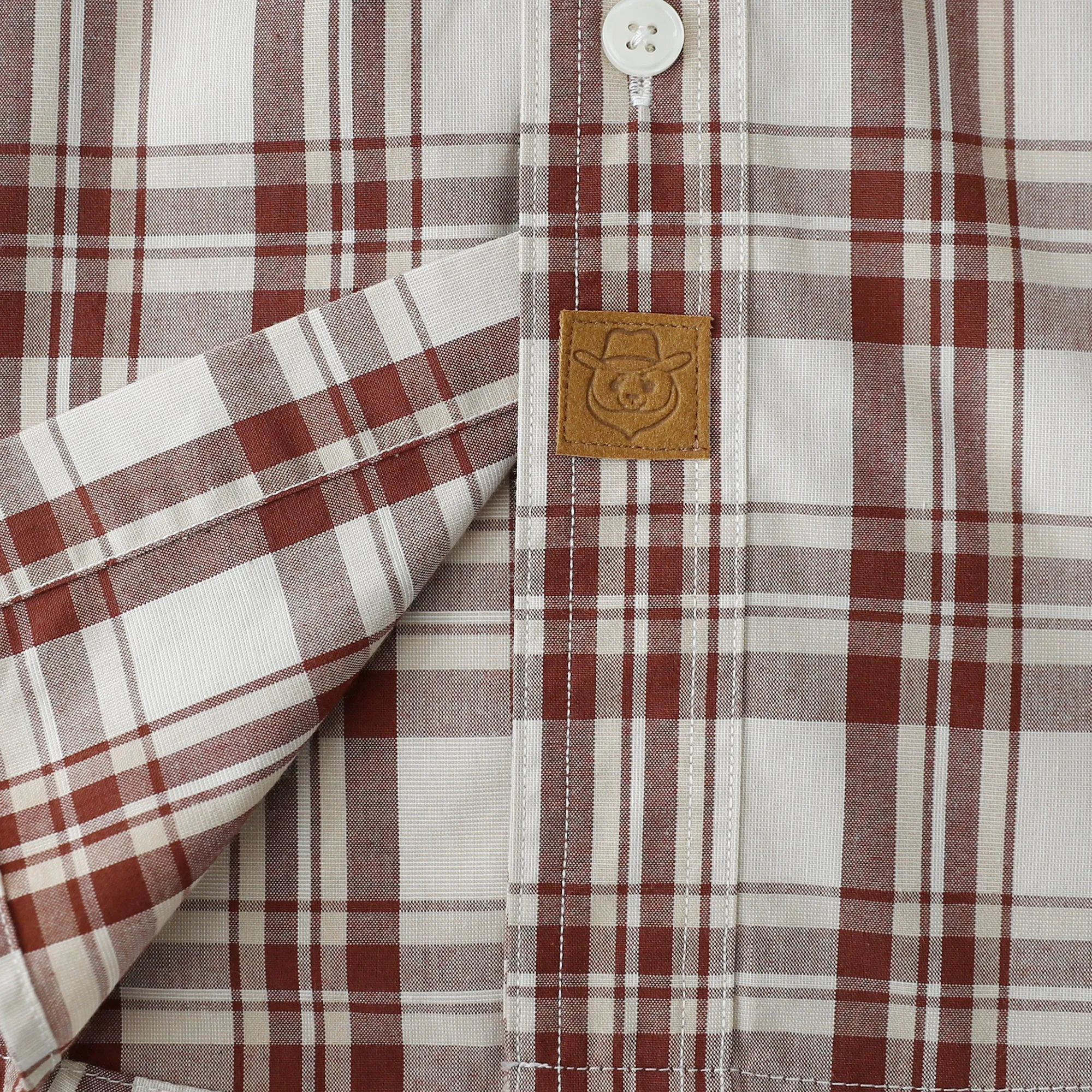 Dubinik® Mens Short Sleeve Button Down Shirts Plaid Casual Regular #49013 sold by Dubinik product image thumbnail 5