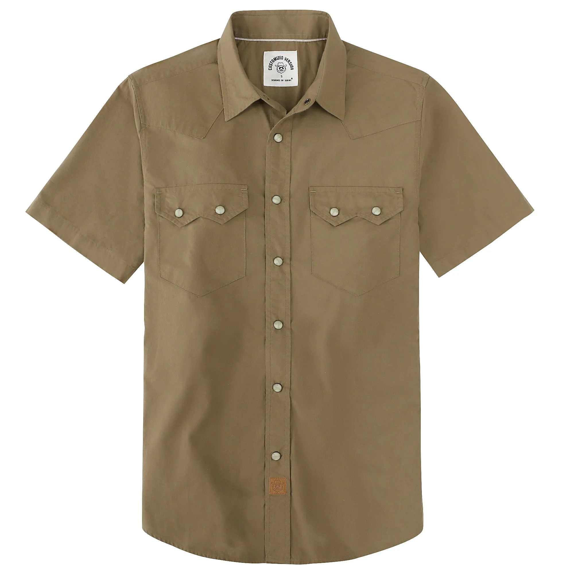 Dubinik® Men's Pearl Snap Western Plaid Shirt Short Sleeve#47030 sold by Dubinik