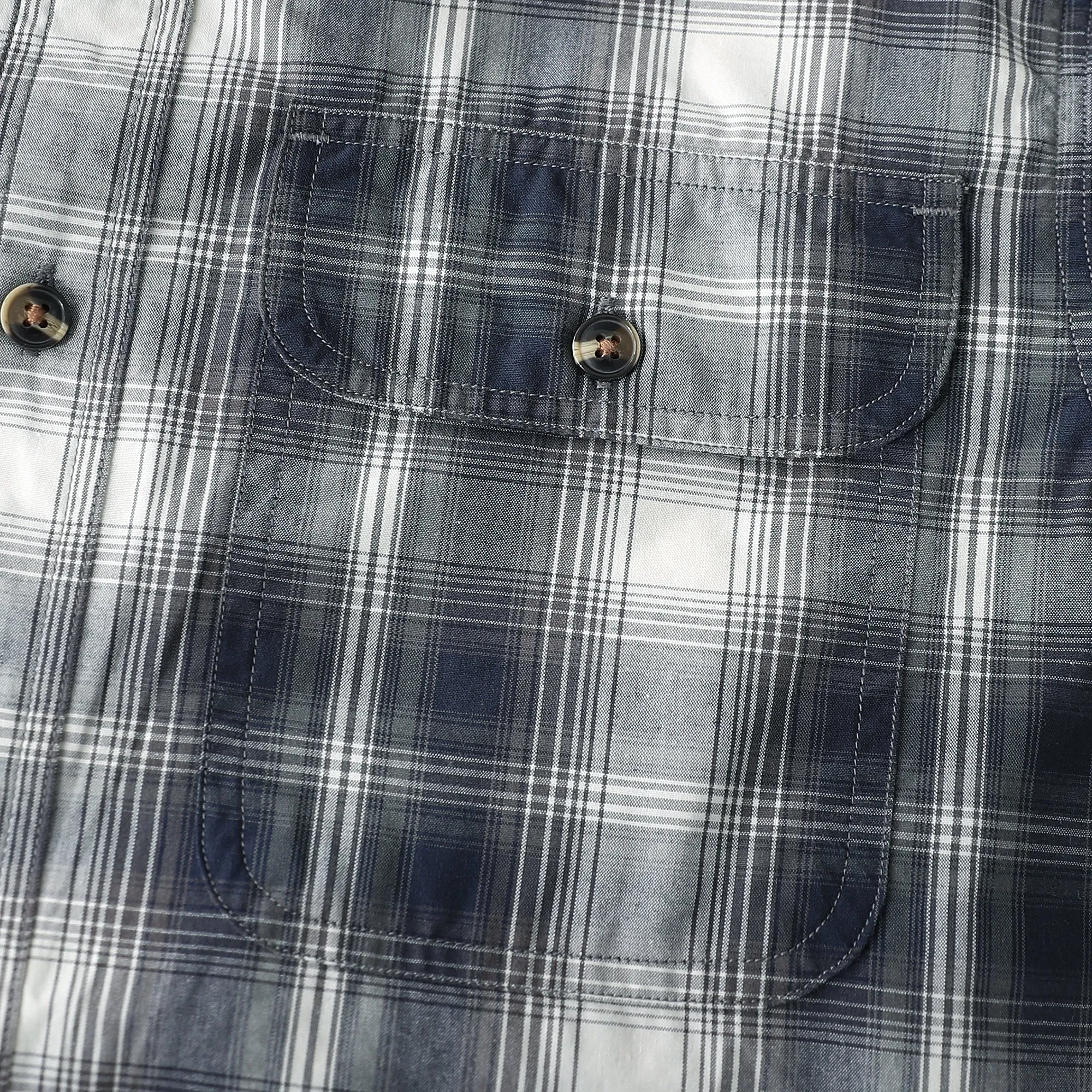 Dubinik® 4.1oz Mens Long Sleeve Button Down Shirts Casual Plaid Shirt with Practical Double Pockets Comfortable and Soft#0050019 sold by Dubinik product image thumbnail 4