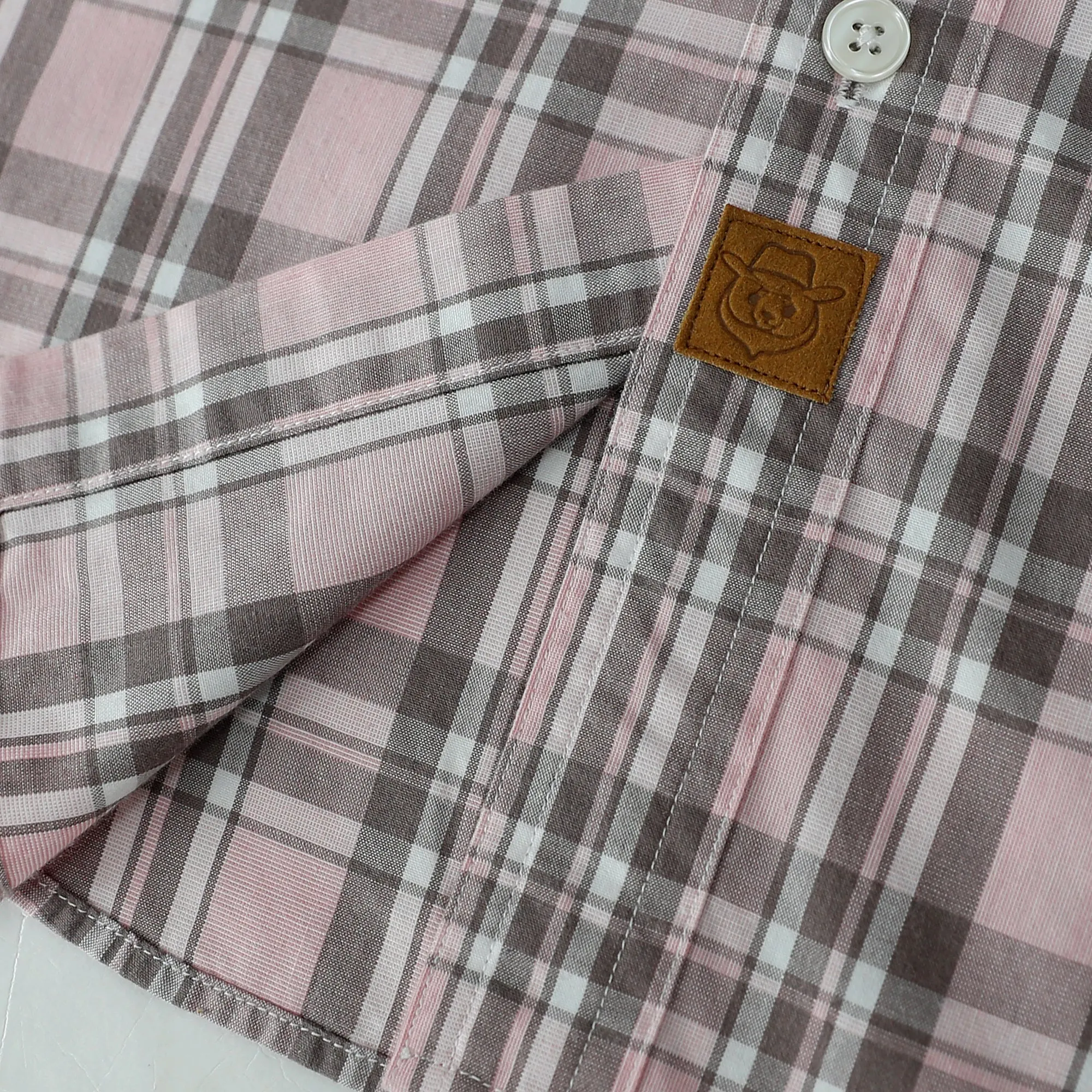 Dubinik® 4.1oz Mens Long Sleeve Button Down Shirts Casual Plaid Shirt with Practical Double Pockets Comfortable and Soft#0050018 sold by Dubinik product image thumbnail 4