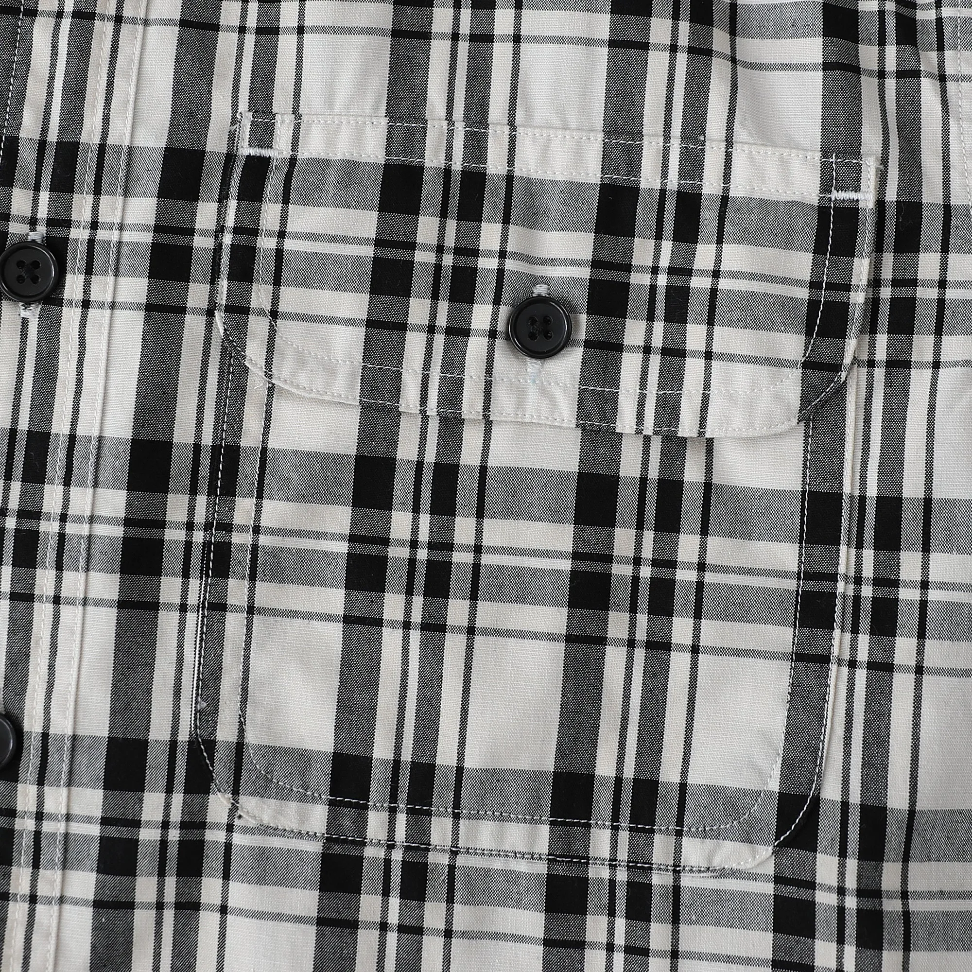 Dubinik® 4.1oz Mens Long Sleeve Shirts Casual Plaid Shirt with Practical Double Pockets Comfortable and Soft#0050009 sold by Dubinik product image thumbnail 4