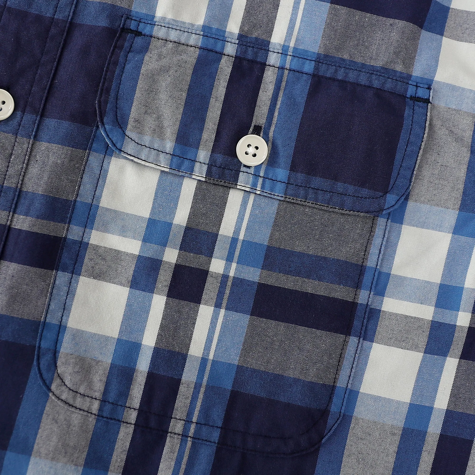 Dubinik® 4.1oz Mens Long Sleeve Shirts Casual Plaid Shirt with Practical Double Pockets Comfortable and Soft#0050003 sold by Dubinik product image thumbnail 4