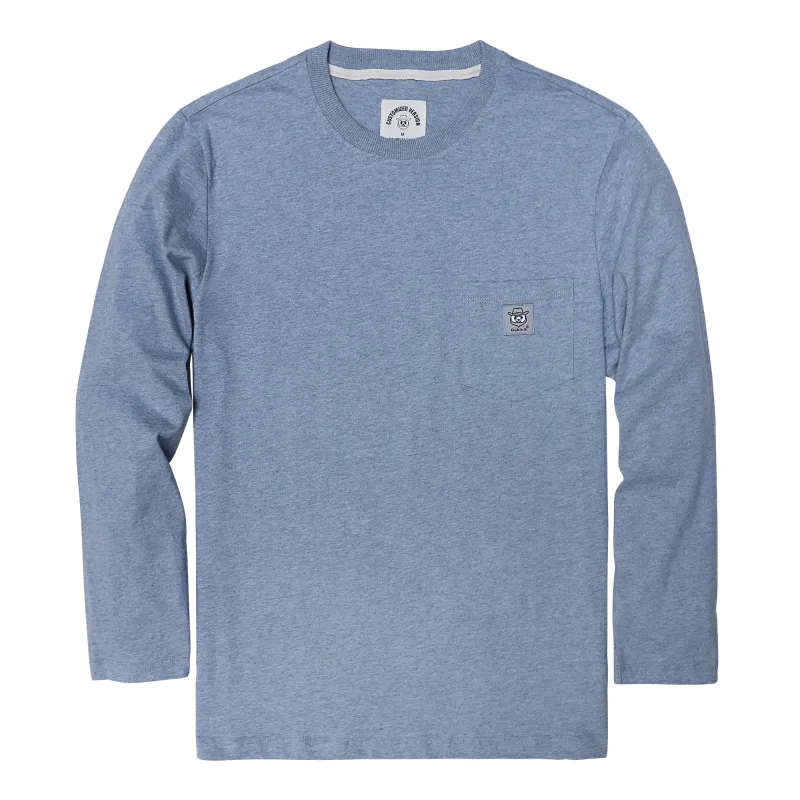 Dubinik® Men's Long Sleeve T-Shirts 100% Cotton Heightwight Workwear with Pocket#31203 made by Dubinik