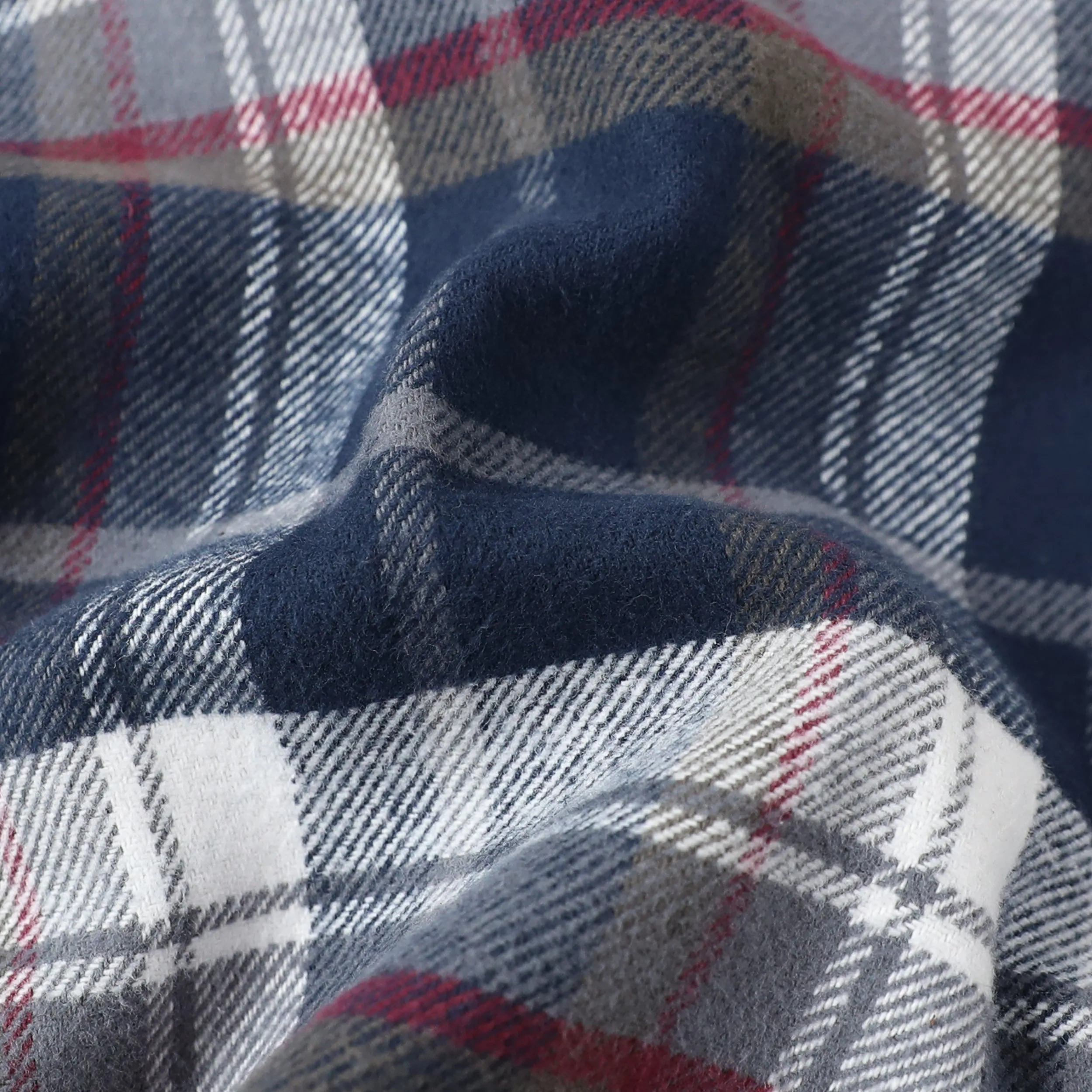 Dubinik® 10.8oz Ultra Heavyweight Flannel Shirt for Men Long Sleeve Casual Button Down Soft Pure Cotton Plaid Warm Suede Cuffs#0082004 sold by Dubinik product image thumbnail 3