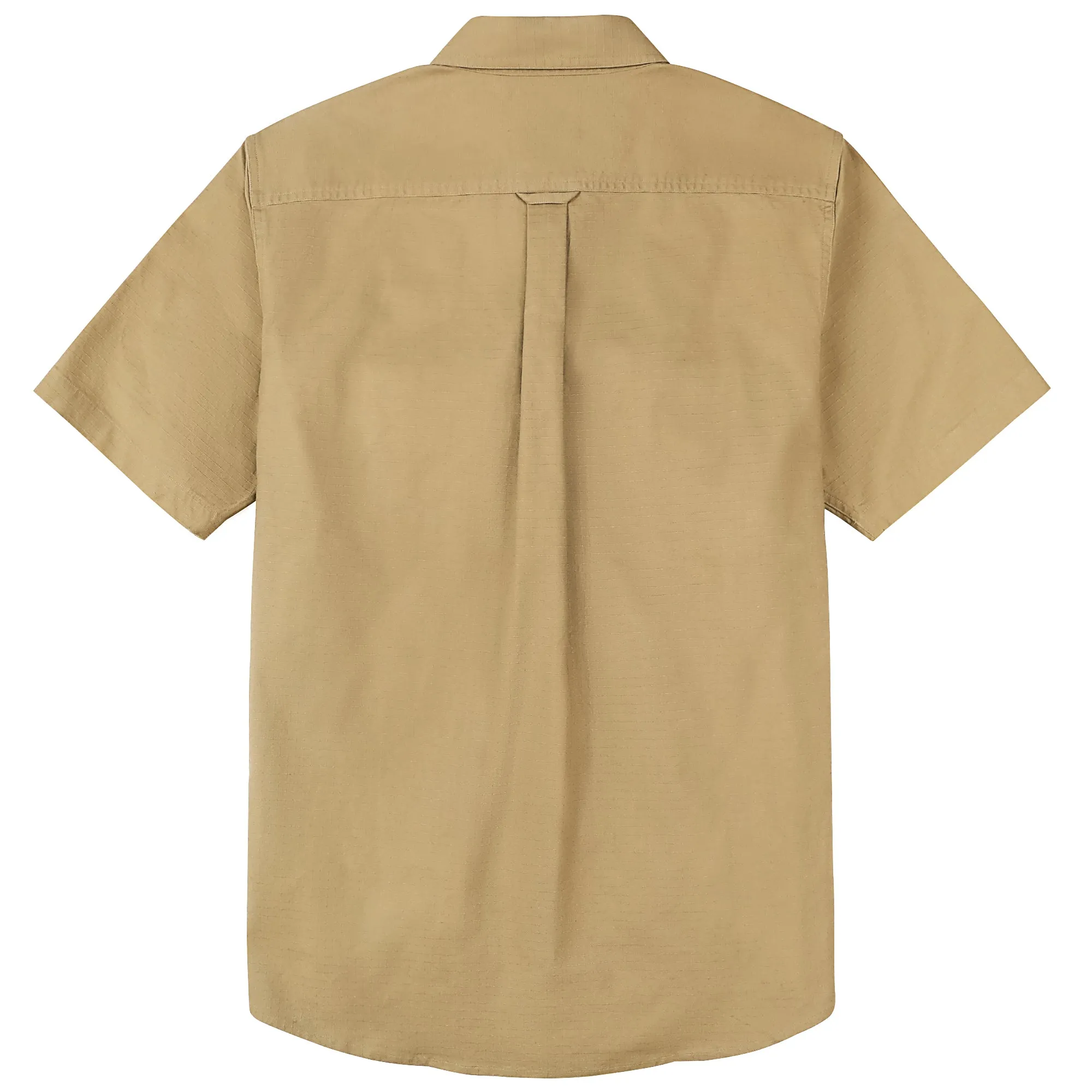 Dubinik® Mens Short Sleeve Button Down Shirts Two Pocket Vintage Mens Work Shirt Khaki Cotton Mens Shirts Casual with Stretch#0055005 sold by Dubinik product image thumbnail 2