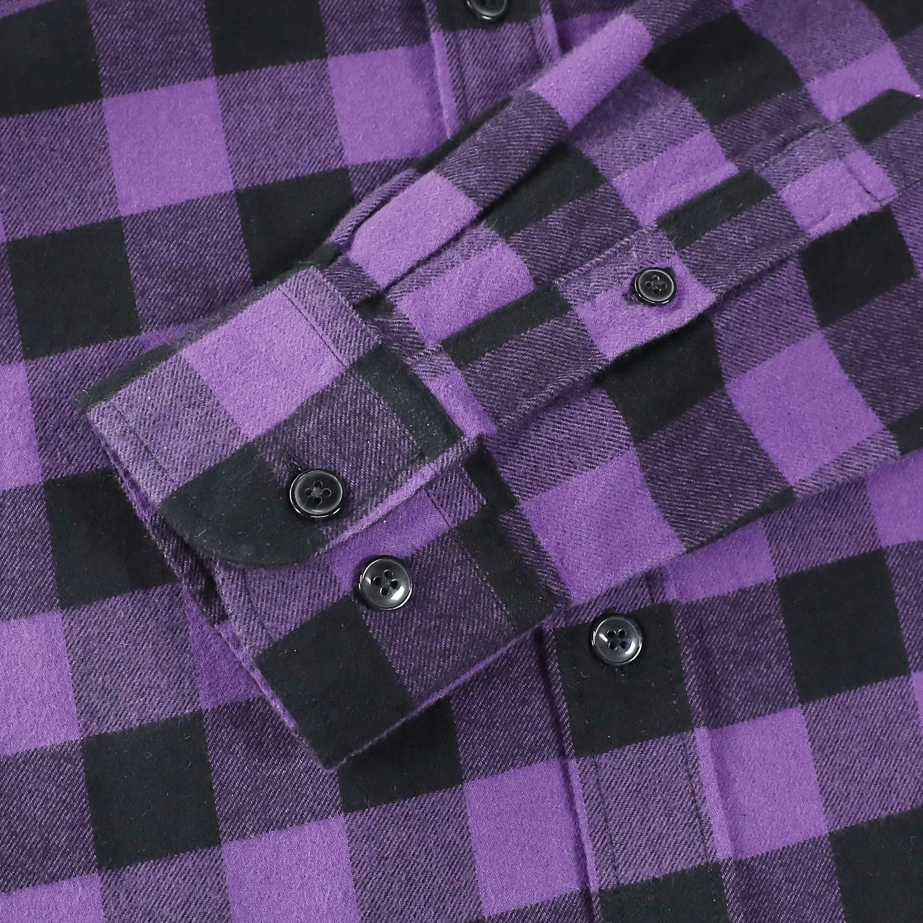 Dubinik® 6oz Flannel Shirt for Men 100% Cotton Mens Flannel Shirts Long Sleeve Plaid Soft Casual Button Down Shirt Men#66208 sold by Dubinik product image thumbnail 5