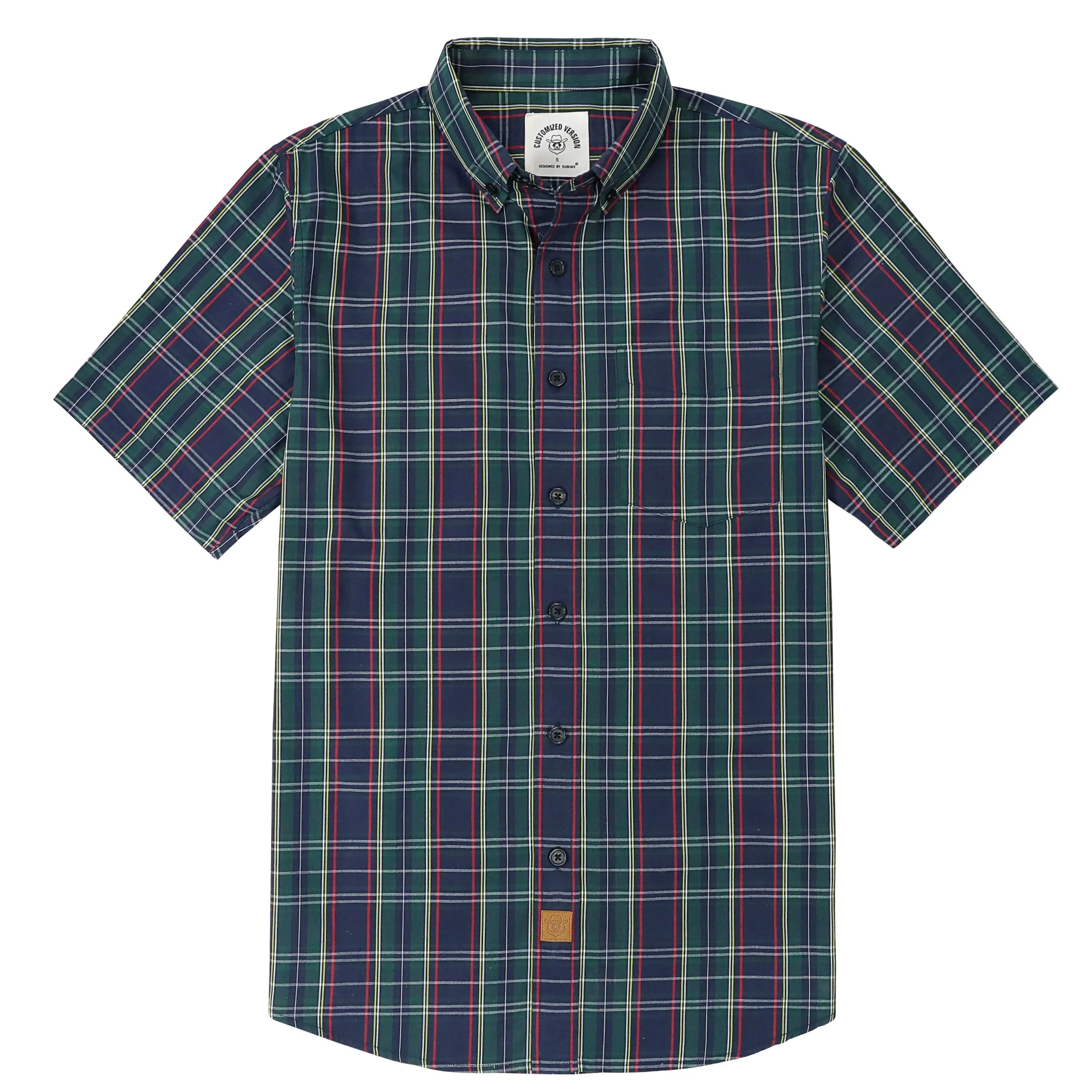 Dubinik® Green Mens Short Sleeve Button Down Shirts Summer Vintage Short Sleeve Button Down Men Lightweight Men's Casual Shirts#51032 sold by Dubinik