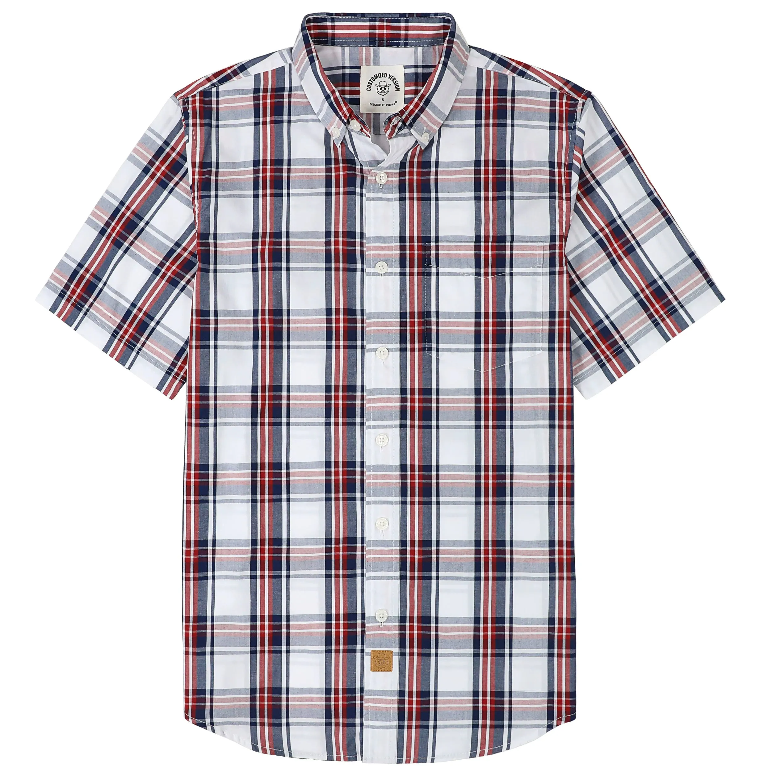 Dubinik® Mens Short Sleeve Button Down Shirts Summer Vintage Short Sleeve Button Down Men Lightweight Men's Casual Shirts#51025 sold by Dubinik