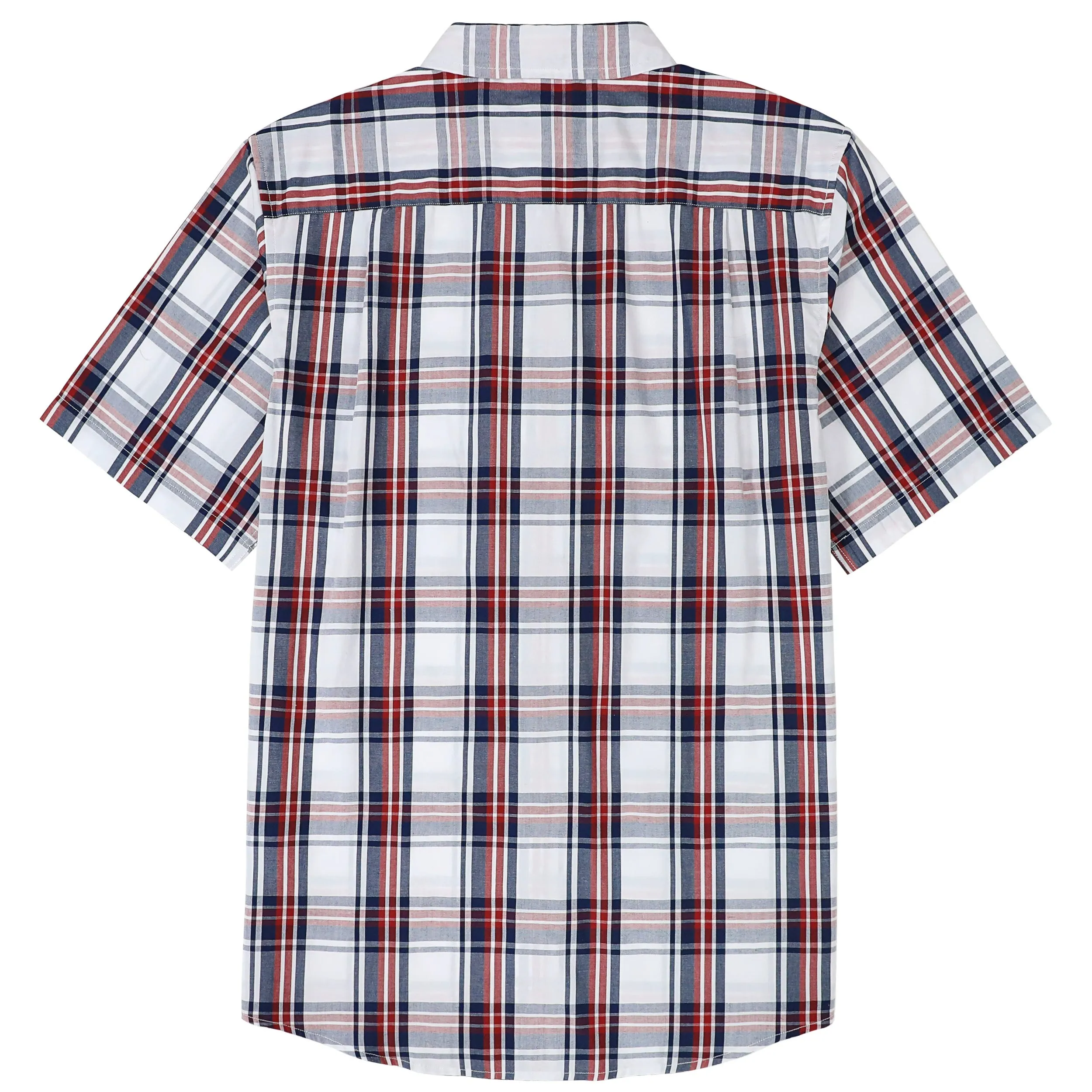 Dubinik® Mens Short Sleeve Button Down Shirts Summer Vintage Short Sleeve Button Down Men Lightweight Men's Casual Shirts#51025 sold by Dubinik product image thumbnail 2