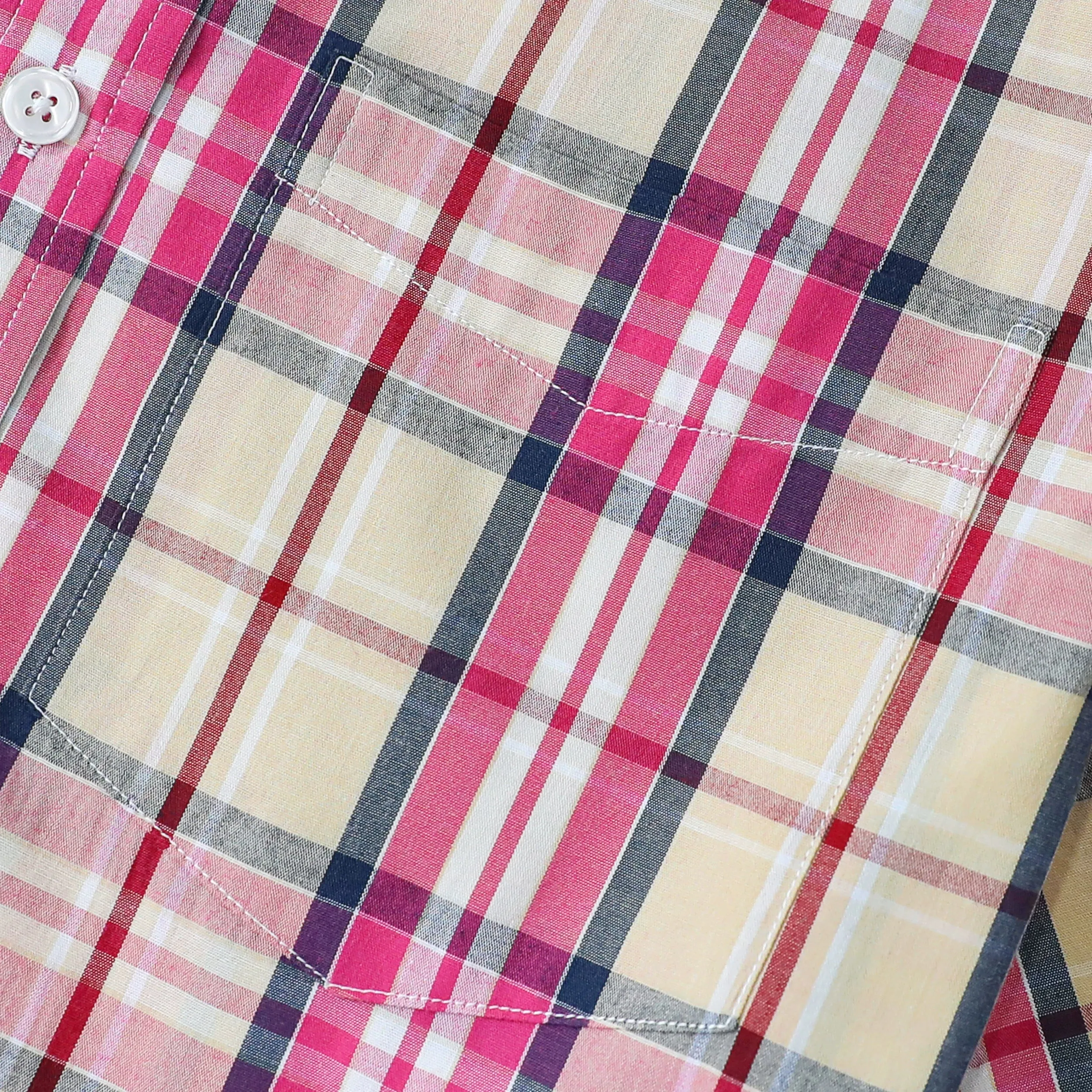 Dubinik® Mens Short Sleeve Button Down Shirts Summer Vintage Short Sleeve Button Down Men Lightweight Men's Casual Shirts#51023 sold by Dubinik product image thumbnail 4