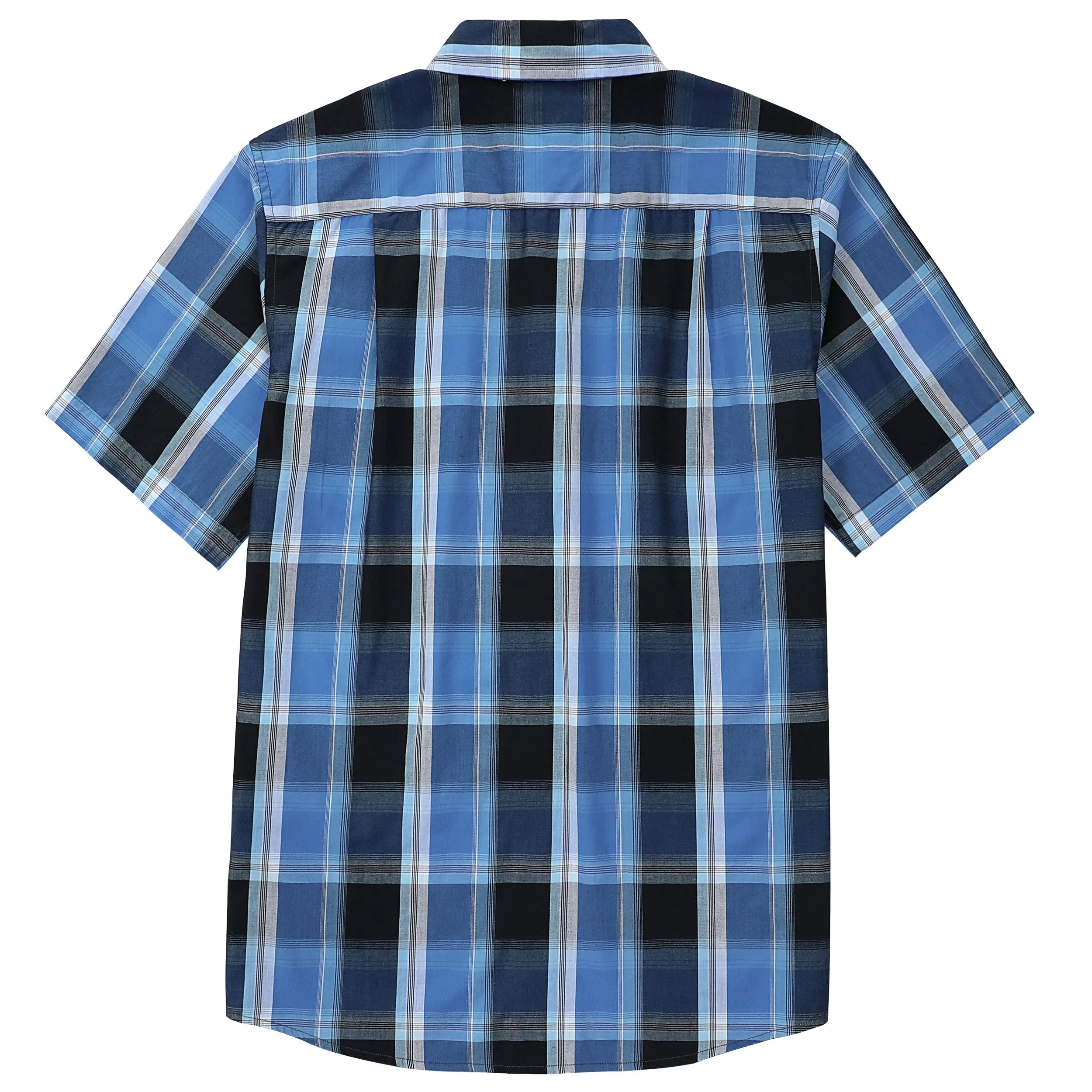 Dubinik® Mens Short Sleeve Button Down Shirts Summer Vintage Short Sleeve Button Down Men Lightweight Men's Casual Shirts#51019 sold by Dubinik product image thumbnail 2