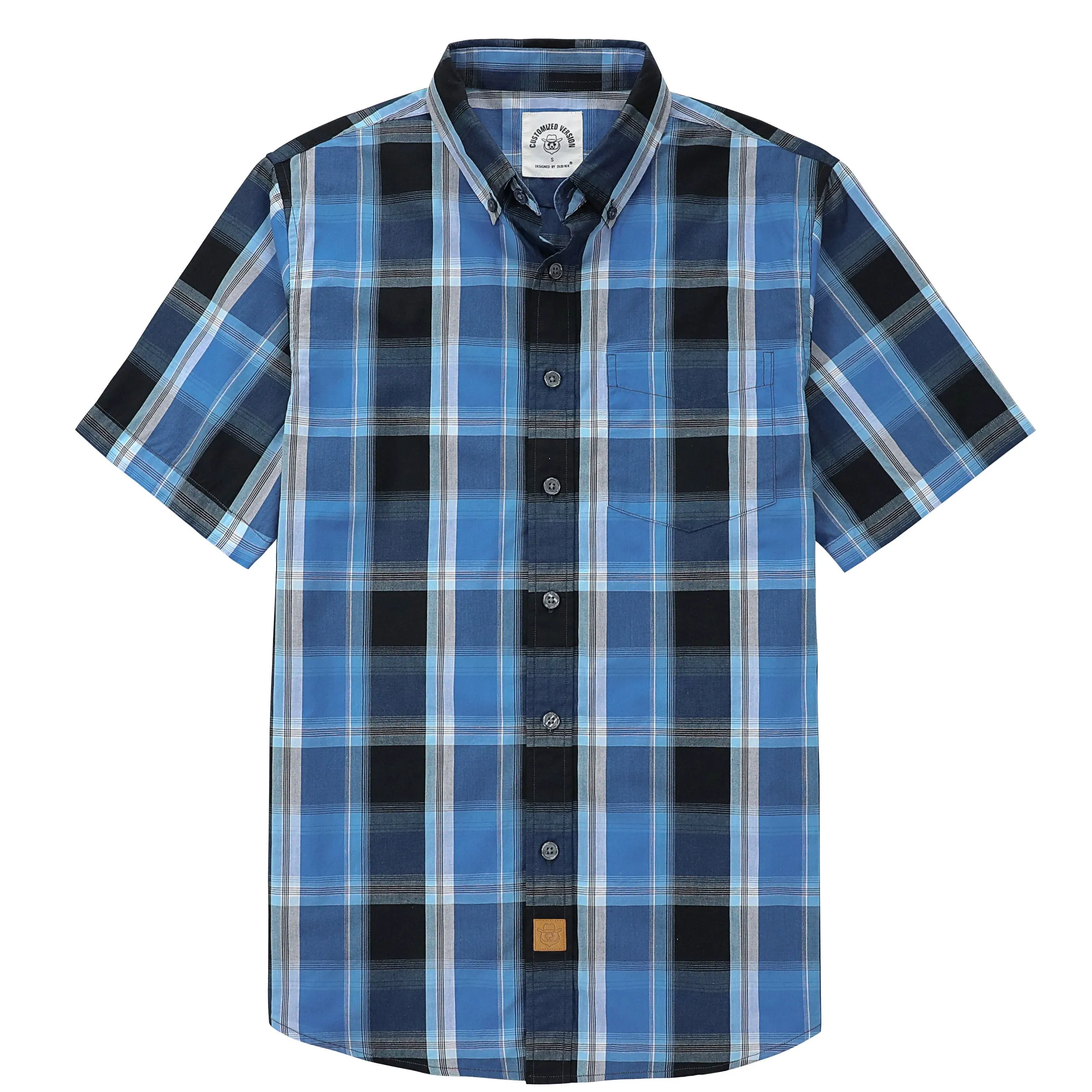 Dubinik® Mens Short Sleeve Button Down Shirts Summer Vintage Short Sleeve Button Down Men Lightweight Men's Casual Shirts#51019 sold by Dubinik
