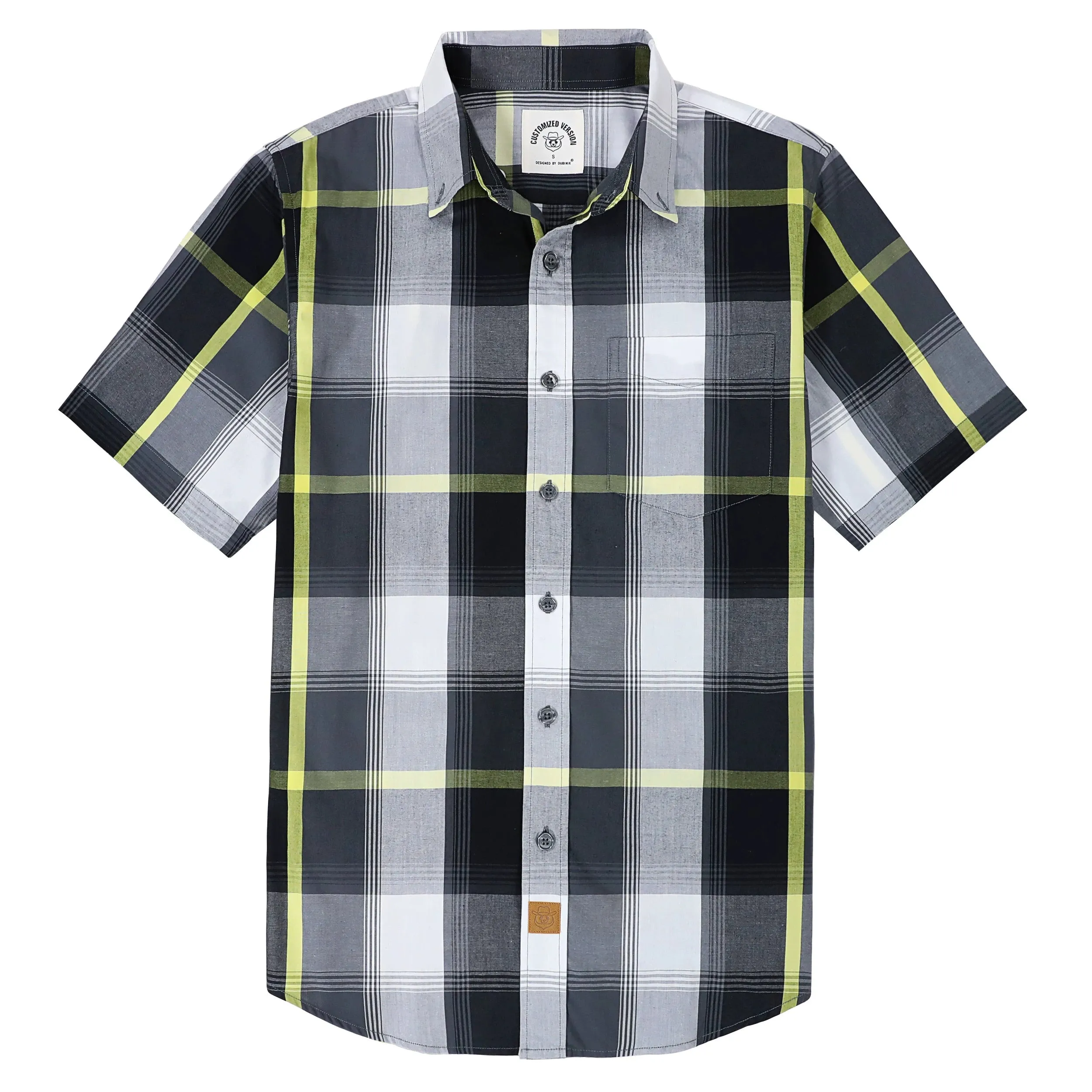 Dubinik® Mens Short Sleeve Button Down Shirts Summer Vintage Short Sleeve Button Down Men Lightweight Men's Casual Shirts#51017 sold by Dubinik