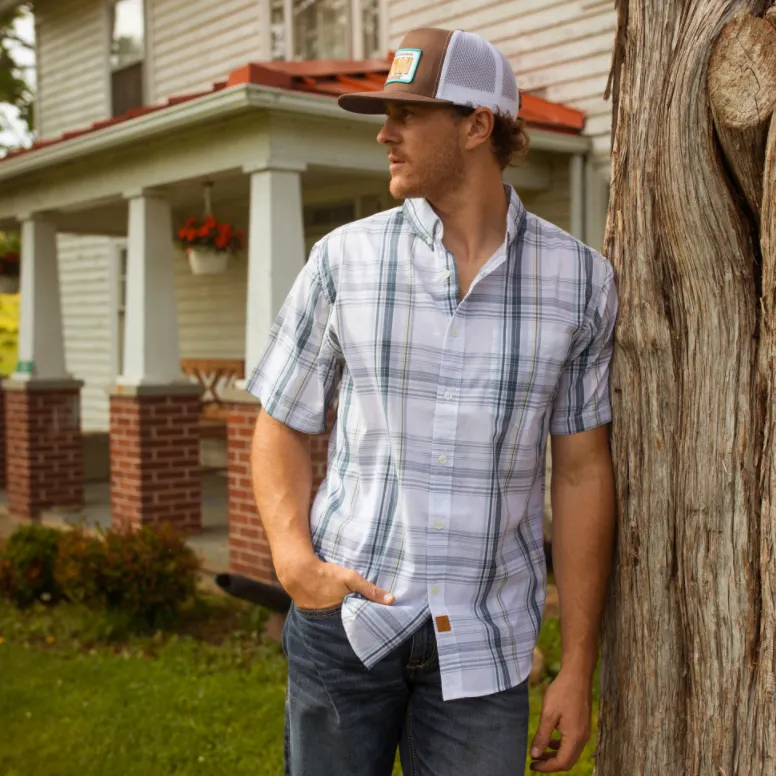 Dubinik® Mens Short Sleeve Button Down Shirts Summer Vintage Short Sleeve Button Down Men Lightweight Men's Casual Shirts#51016 sold by Dubinik product image thumbnail 2
