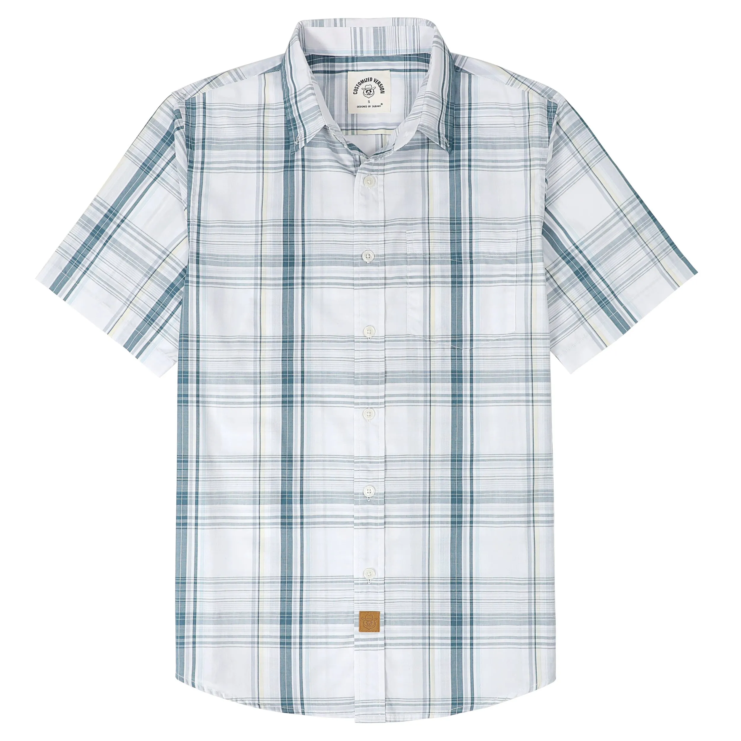 Dubinik® Mens Short Sleeve Button Down Shirts Summer Vintage Short Sleeve Button Down Men Lightweight Men's Casual Shirts#51016 sold by Dubinik