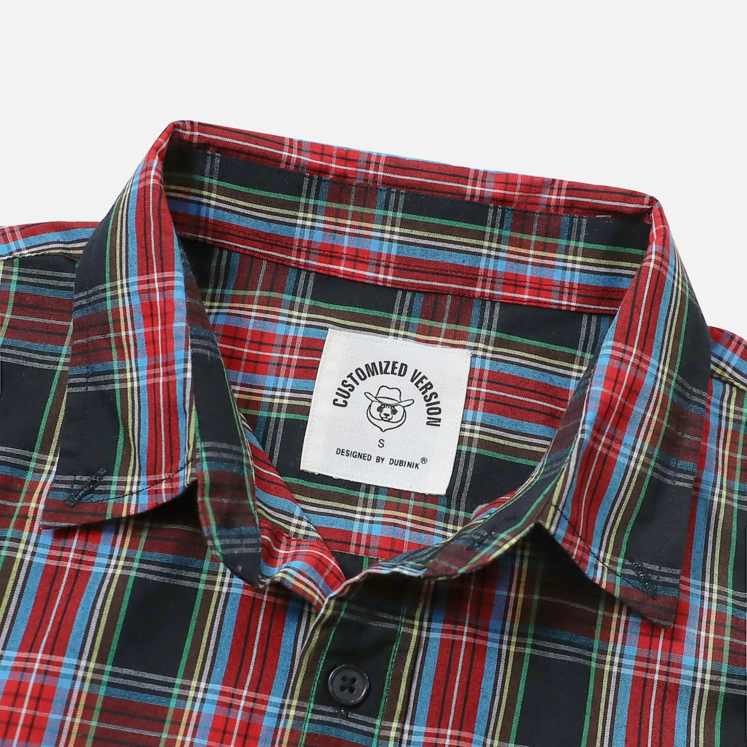 Dubinik® Mens Short Sleeve Button Down Shirts Summer Vintage Short Sleeve Button Down Men Lightweight Men's Casual Shirts#51011 sold by Dubinik product image thumbnail 3