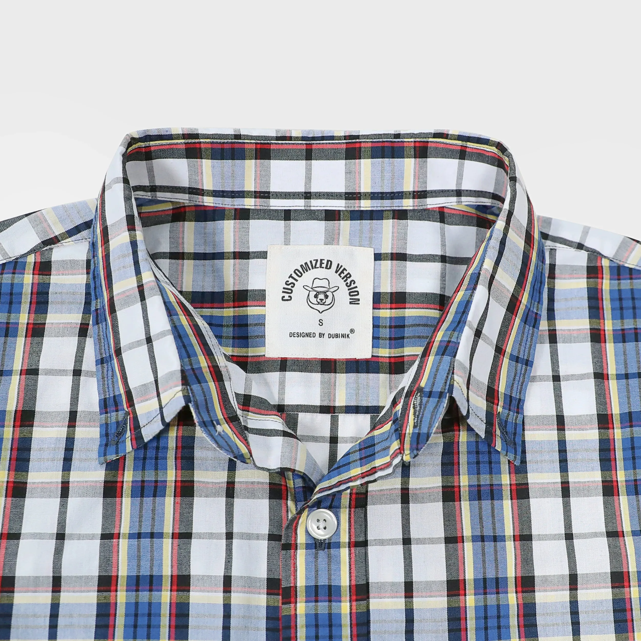 Dubinik® Mens Short Sleeve Button Down Shirts Summer Vintage Short Sleeve Button Down Men Lightweight Men's Casual Shirts#51009 sold by Dubinik product image thumbnail 3