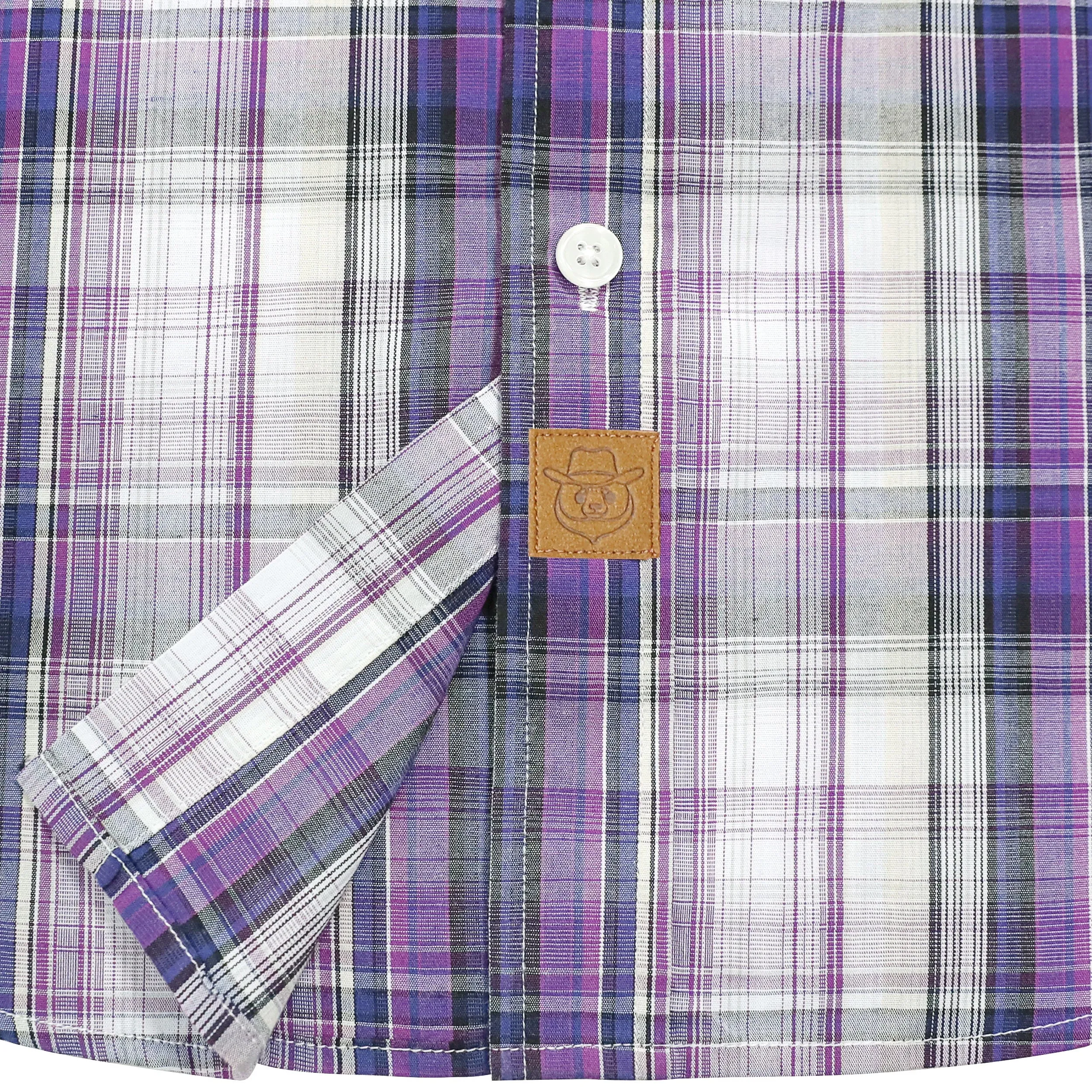 Dubinik® Mens Short Sleeve Button Down Shirts Summer Vintage Short Sleeve Button Down Men Lightweight Men's Casual Shirts#51008 sold by Dubinik product image thumbnail 4