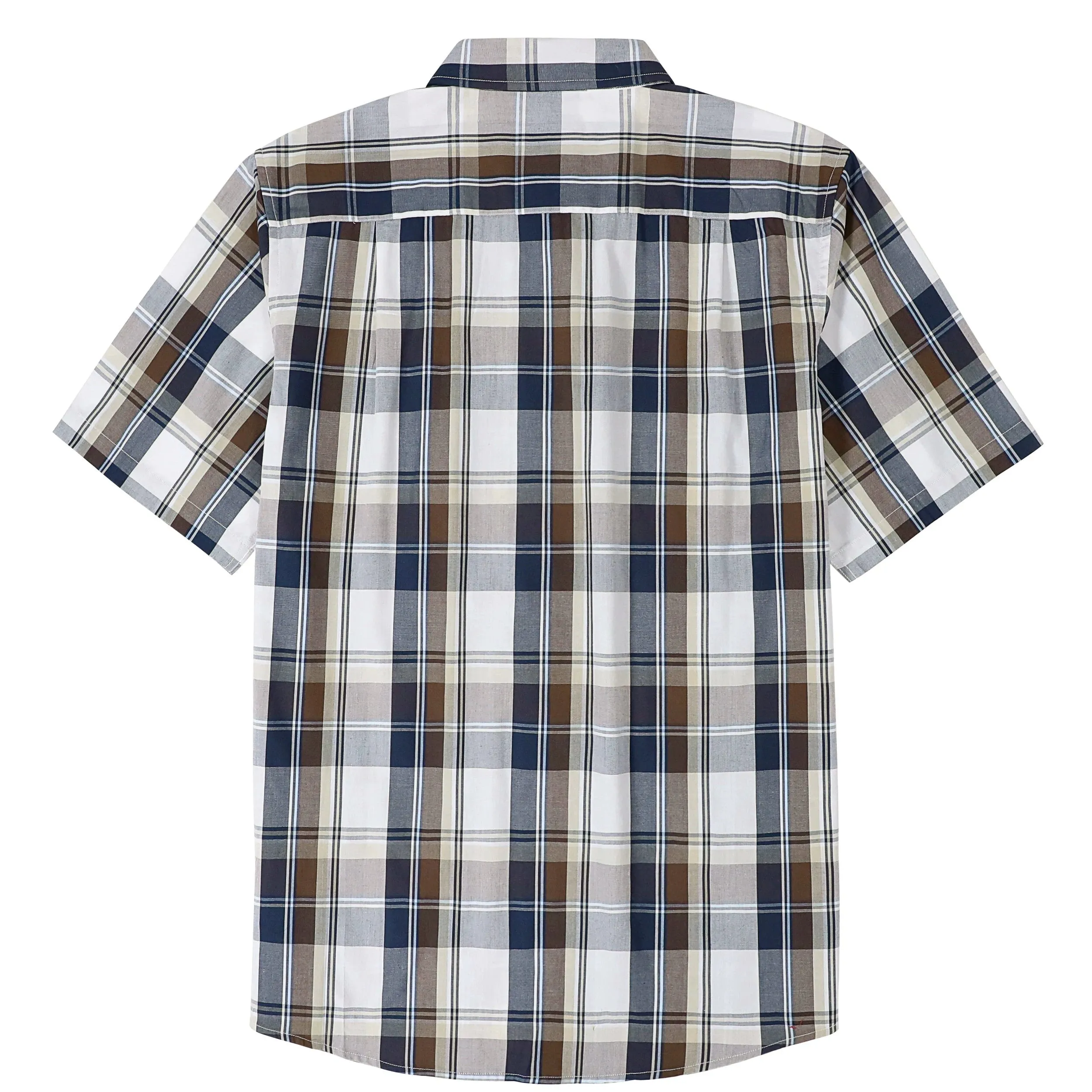 Dubinik® Mens Short Sleeve Button Down Shirts Summer Vintage Short Sleeve Button Down Men Lightweight Men's Casual Shirts#51006 sold by Dubinik product image thumbnail 2