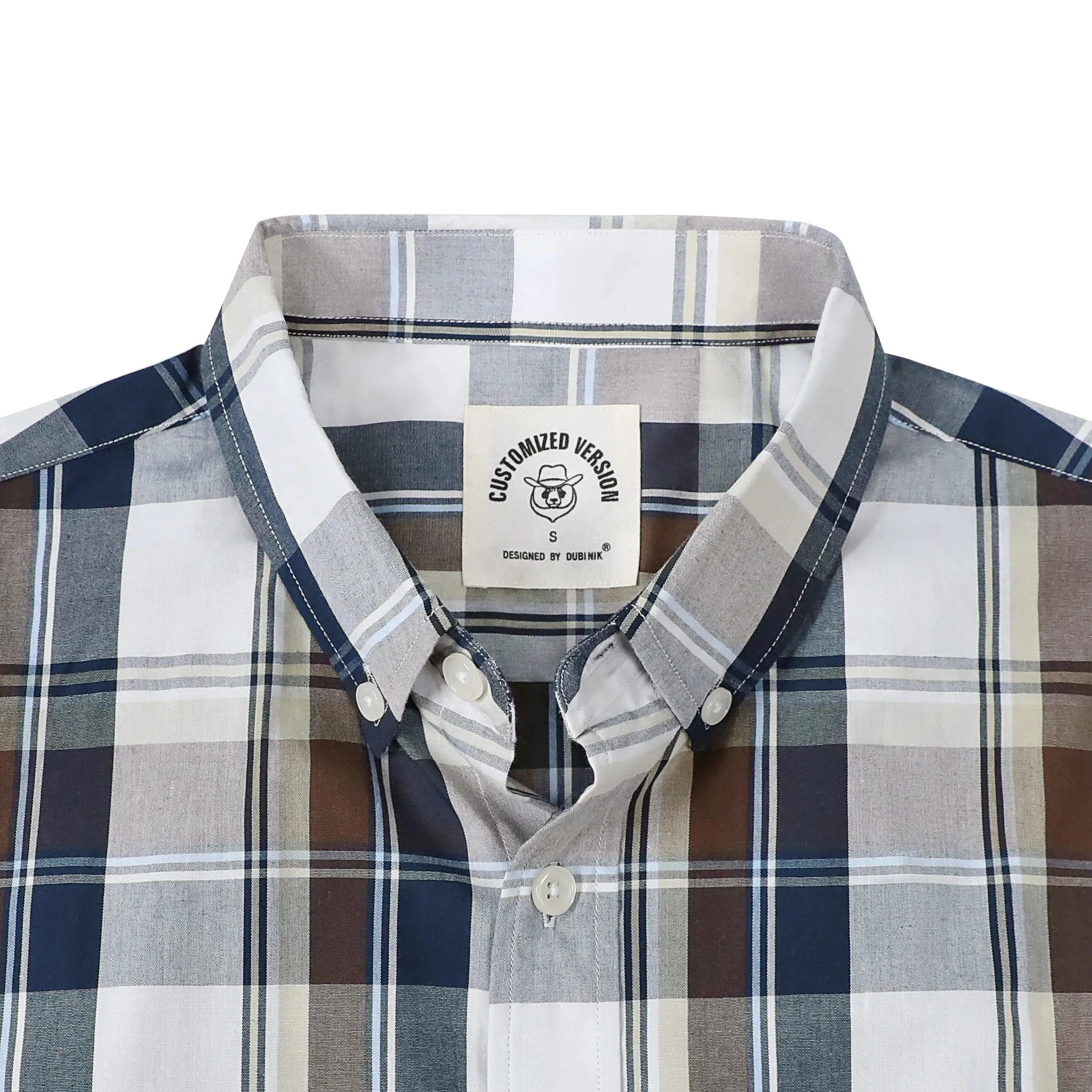 Dubinik® Mens Short Sleeve Button Down Shirts Summer Vintage Short Sleeve Button Down Men Lightweight Men's Casual Shirts#51006 sold by Dubinik product image thumbnail 3