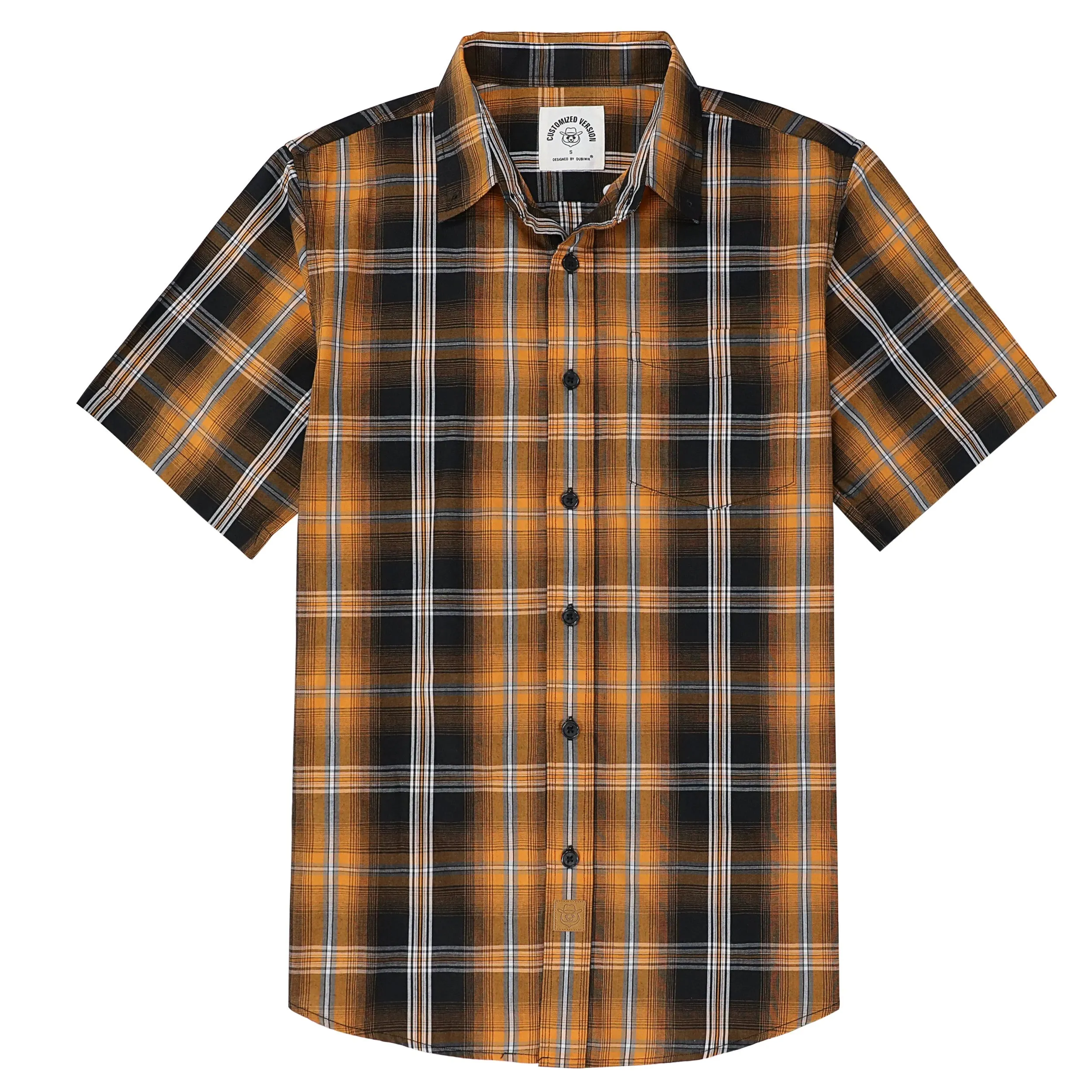 Dubinik® Mens Short Sleeve Button Down Shirts Summer Vintage Short Sleeve Button Down Men Lightweight Men's Casual Shirts#51005 sold by Dubinik