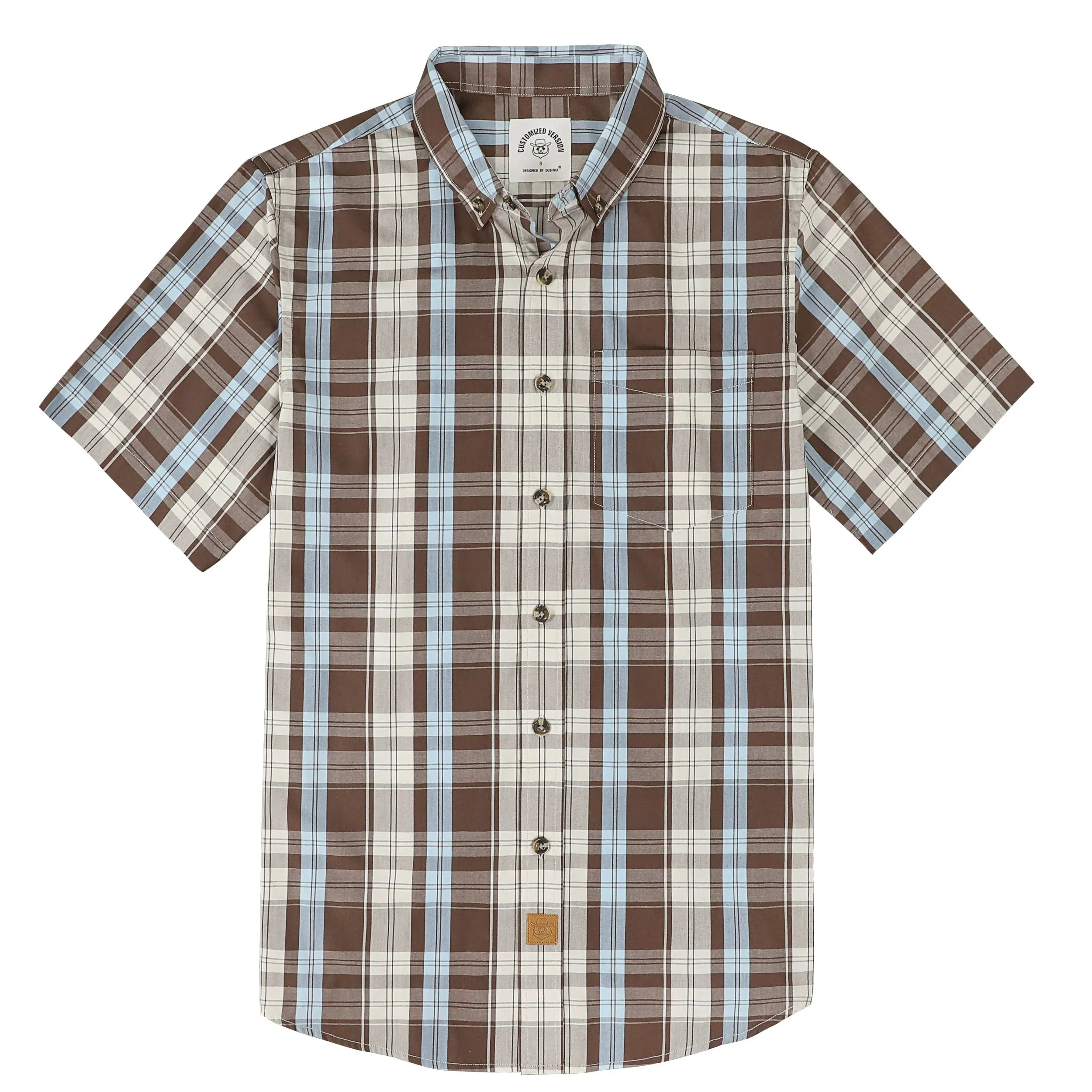 Dubinik® Mens Short Sleeve Button Down Shirts Summer Vintage Short Sleeve Button Down Men Lightweight Men's Casual Shirts#51001 sold by Dubinik