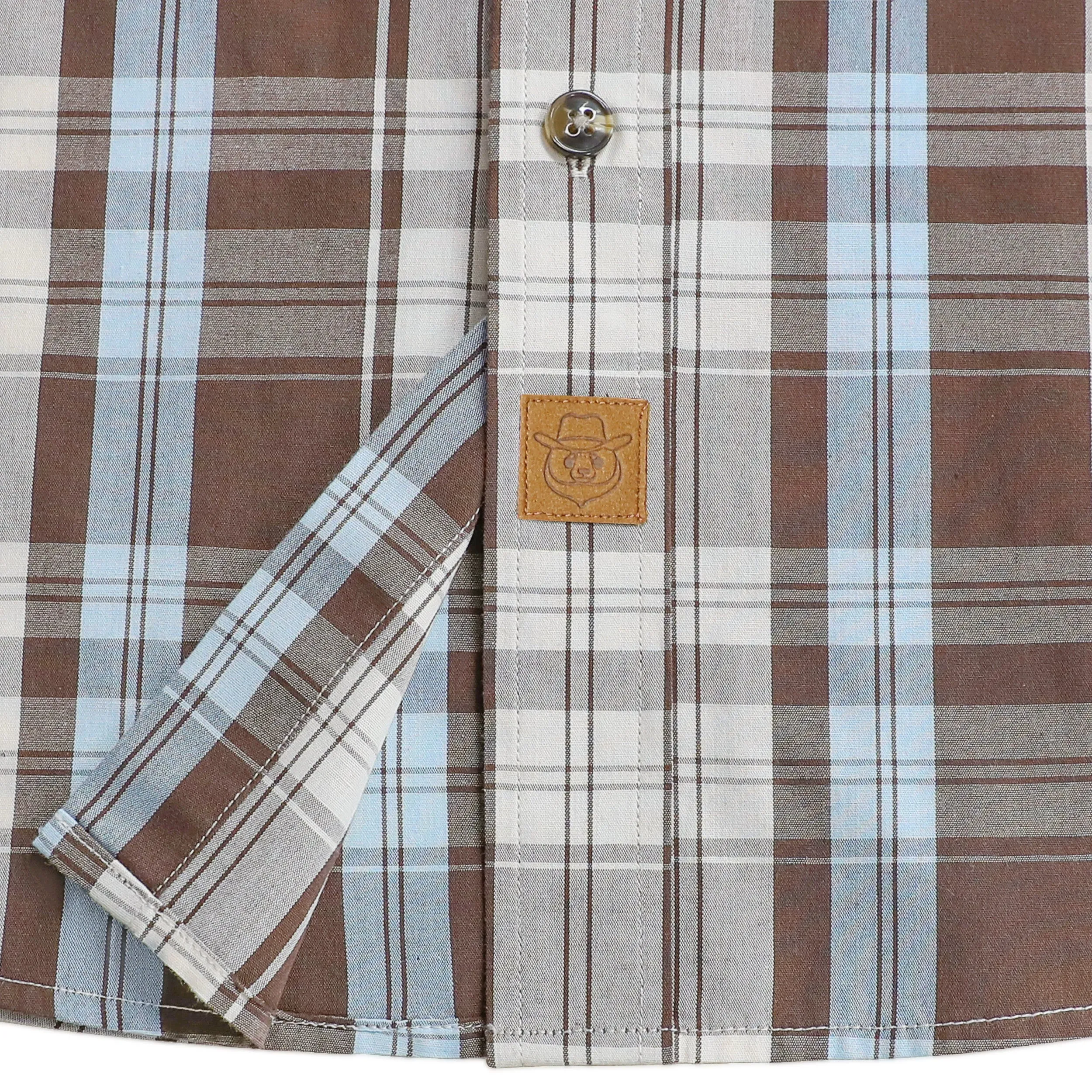 Dubinik® Mens Short Sleeve Button Down Shirts Summer Vintage Short Sleeve Button Down Men Lightweight Men's Casual Shirts#51001 sold by Dubinik product image thumbnail 3