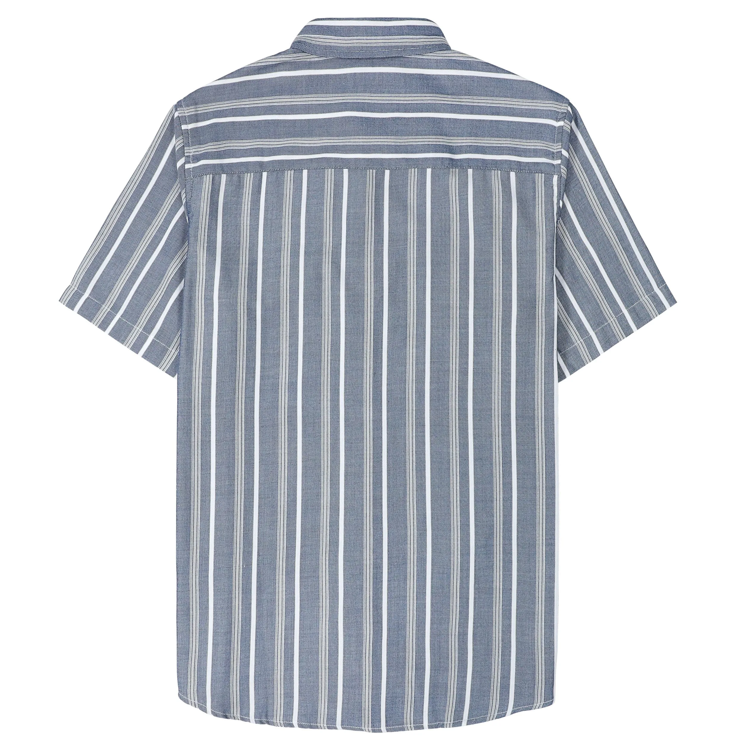 Dubinik® Bamboo Viscose Mens Short Sleeve Button Down Pockets Shirts#39504 sold by Dubinik product image thumbnail 2