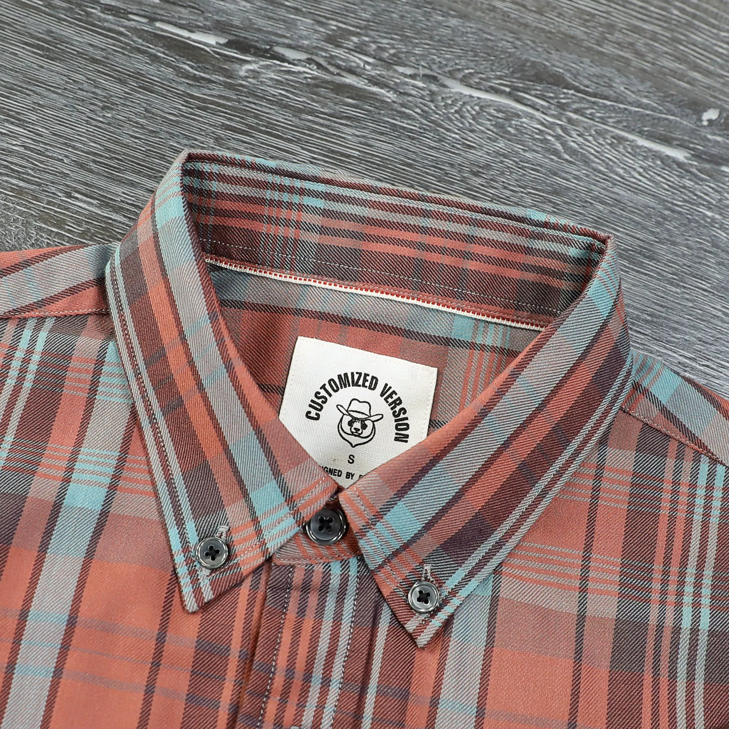 Dubinik® Bamboo Viscose Mens Short Sleeve Button Down Pockets Shirts#39016 sold by Dubinik product image thumbnail 3