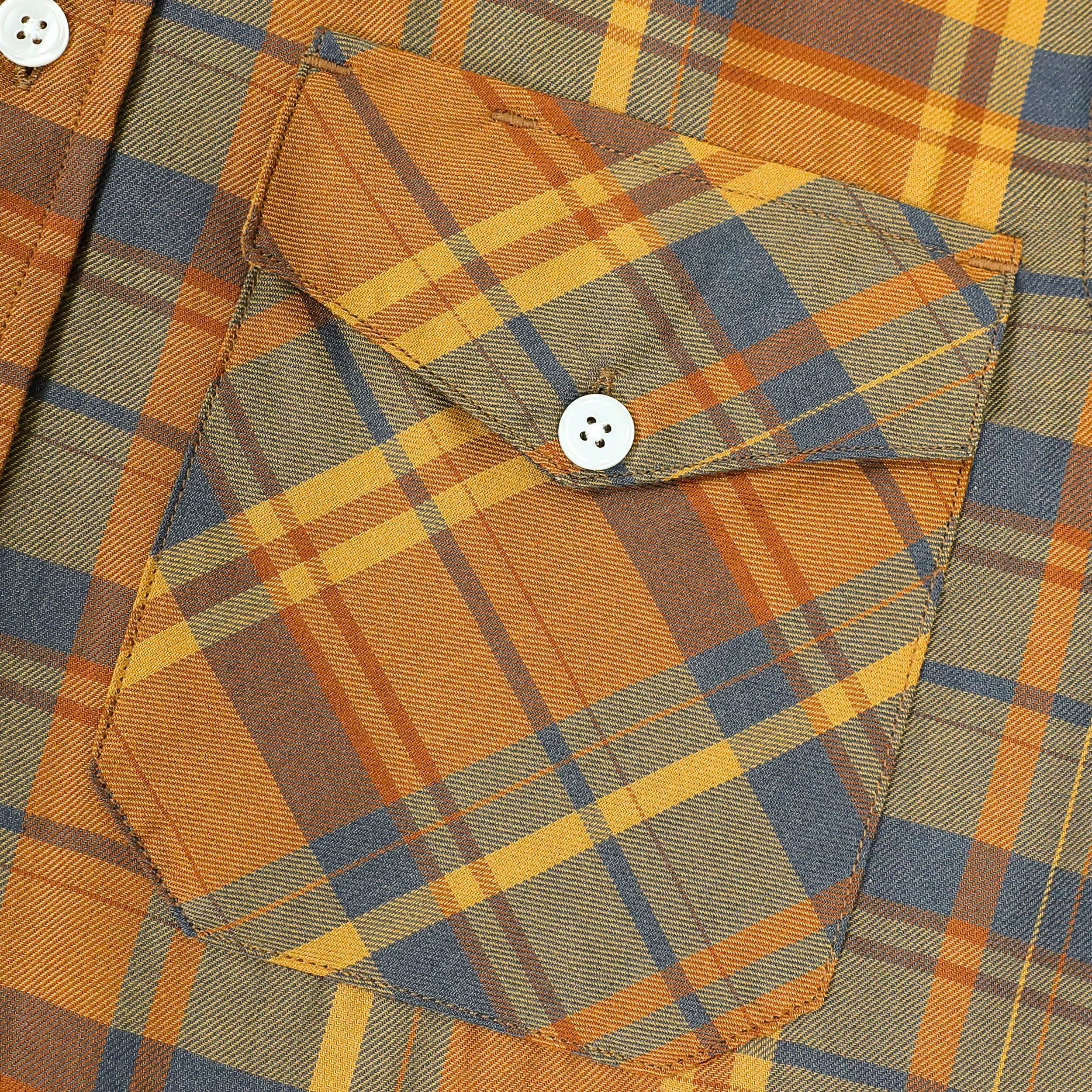 Dubinik® Bamboo Viscose Mens Short Sleeve Button Down Pockets Shirts#39009 sold by Dubinik product image thumbnail 3