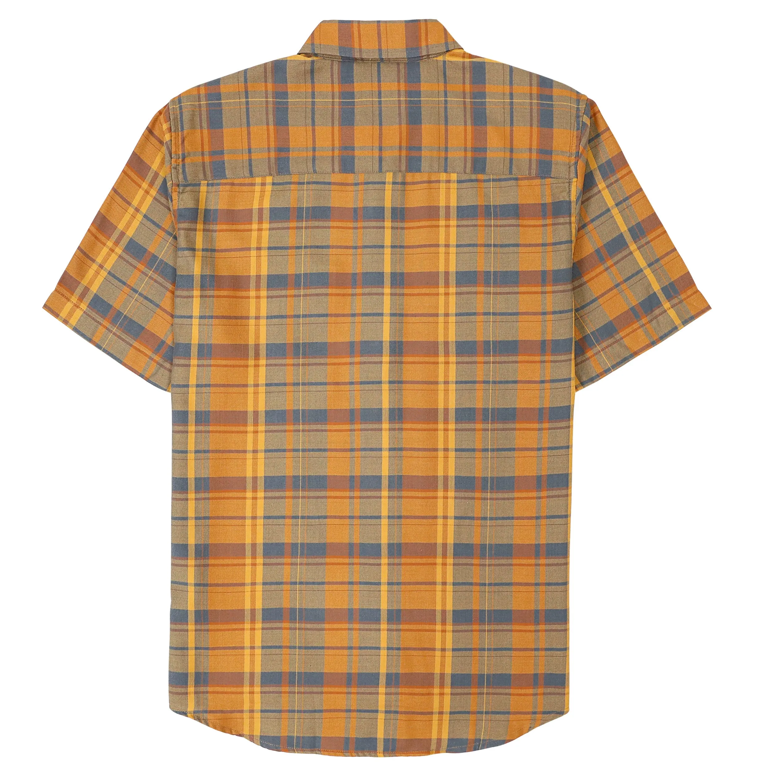 Dubinik® Bamboo Viscose Mens Short Sleeve Button Down Pockets Shirts#39009 sold by Dubinik product image thumbnail 2