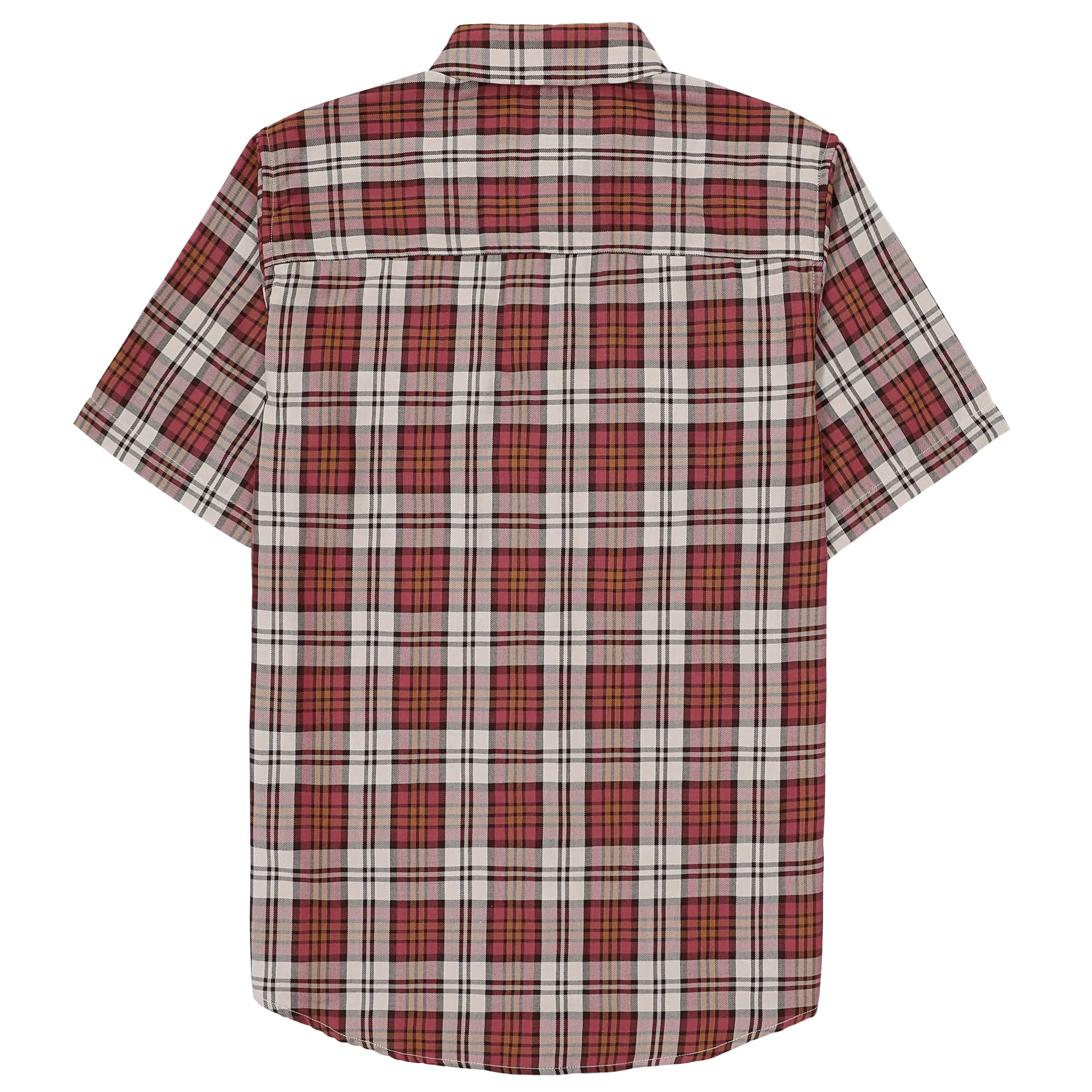 Dubinik® Bamboo Viscose Mens Short Sleeve Button Down Pockets Shirts#39008 sold by Dubinik product image thumbnail 2