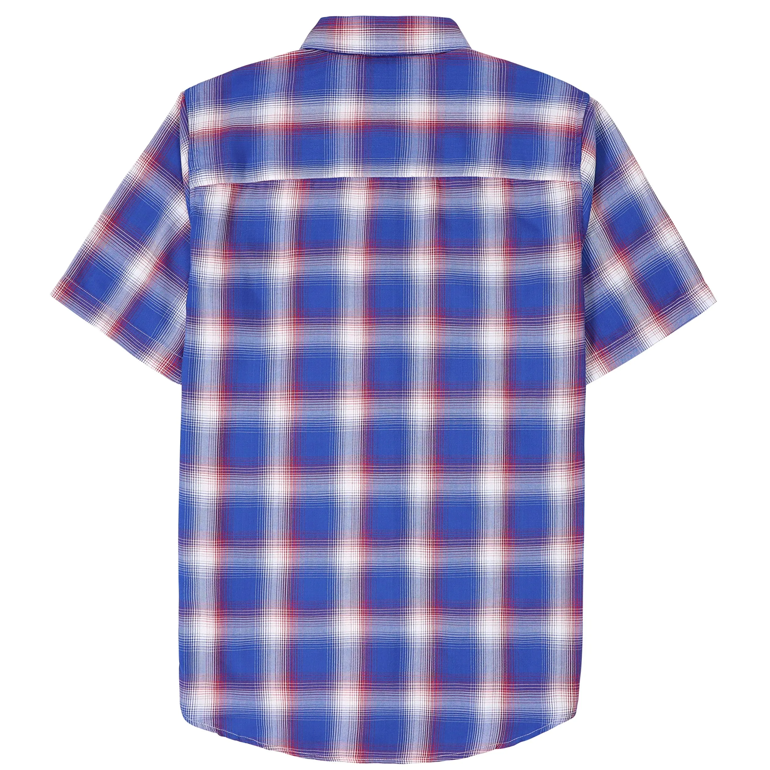 Dubinik® Bamboo Viscose Mens Short Sleeve Button Down Pockets Shirts#39002 sold by Dubinik product image thumbnail 2