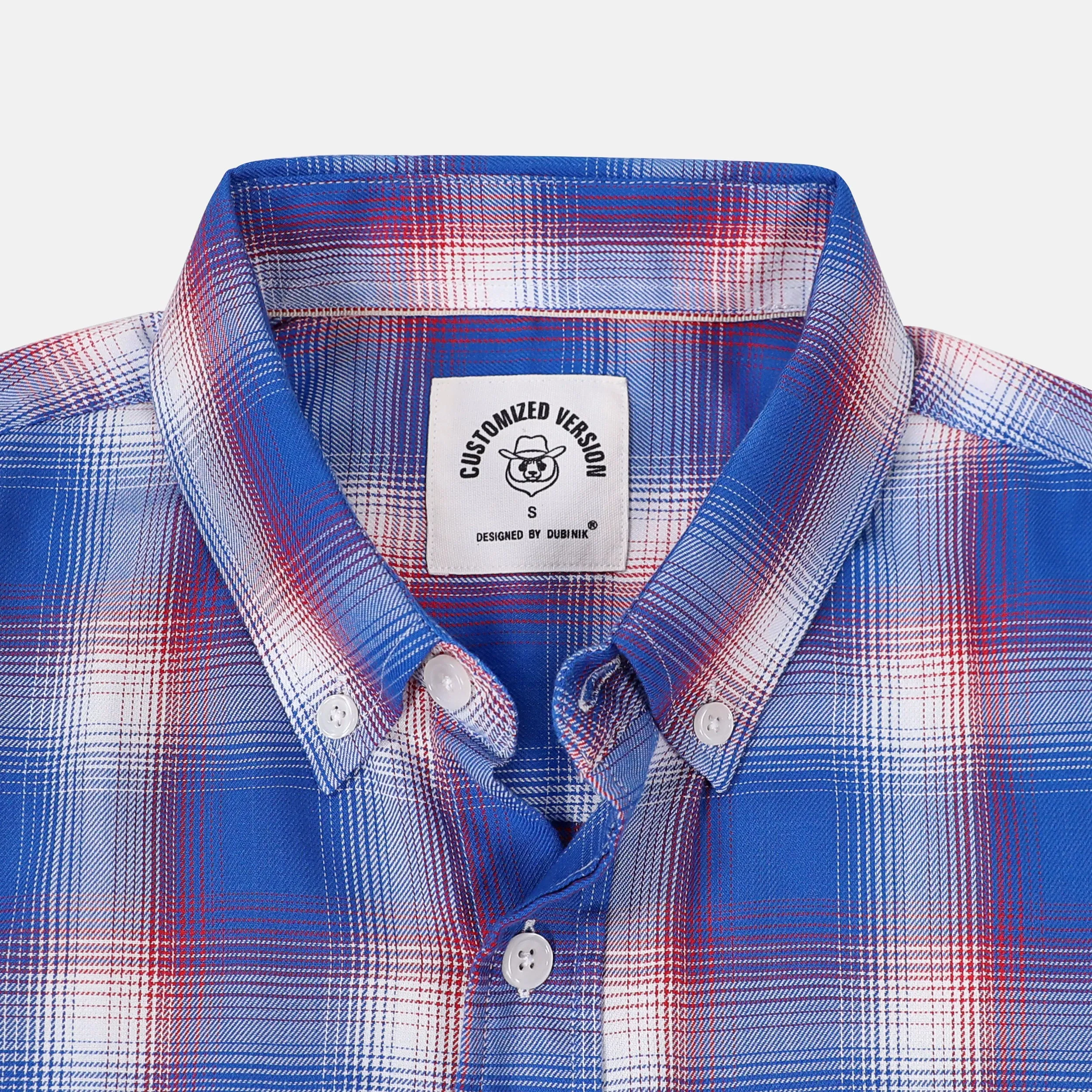 Dubinik® Bamboo Viscose Mens Short Sleeve Button Down Pockets Shirts#39002 sold by Dubinik product image thumbnail 3