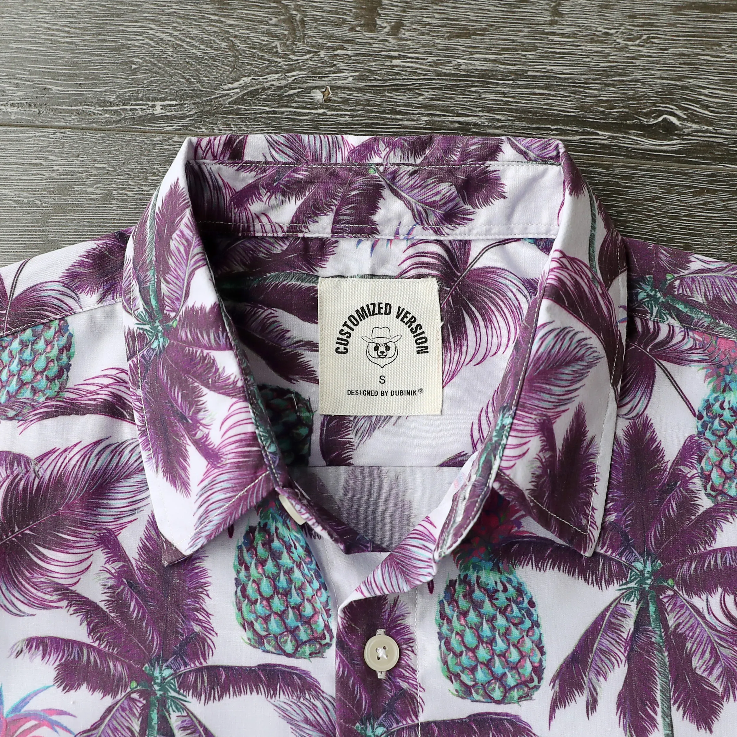 Hawaiian Shirt for Men Aloha Tropical Short Sleeve Button Down Print Beach Shirts #2621 sold by Dubinik product image thumbnail 3