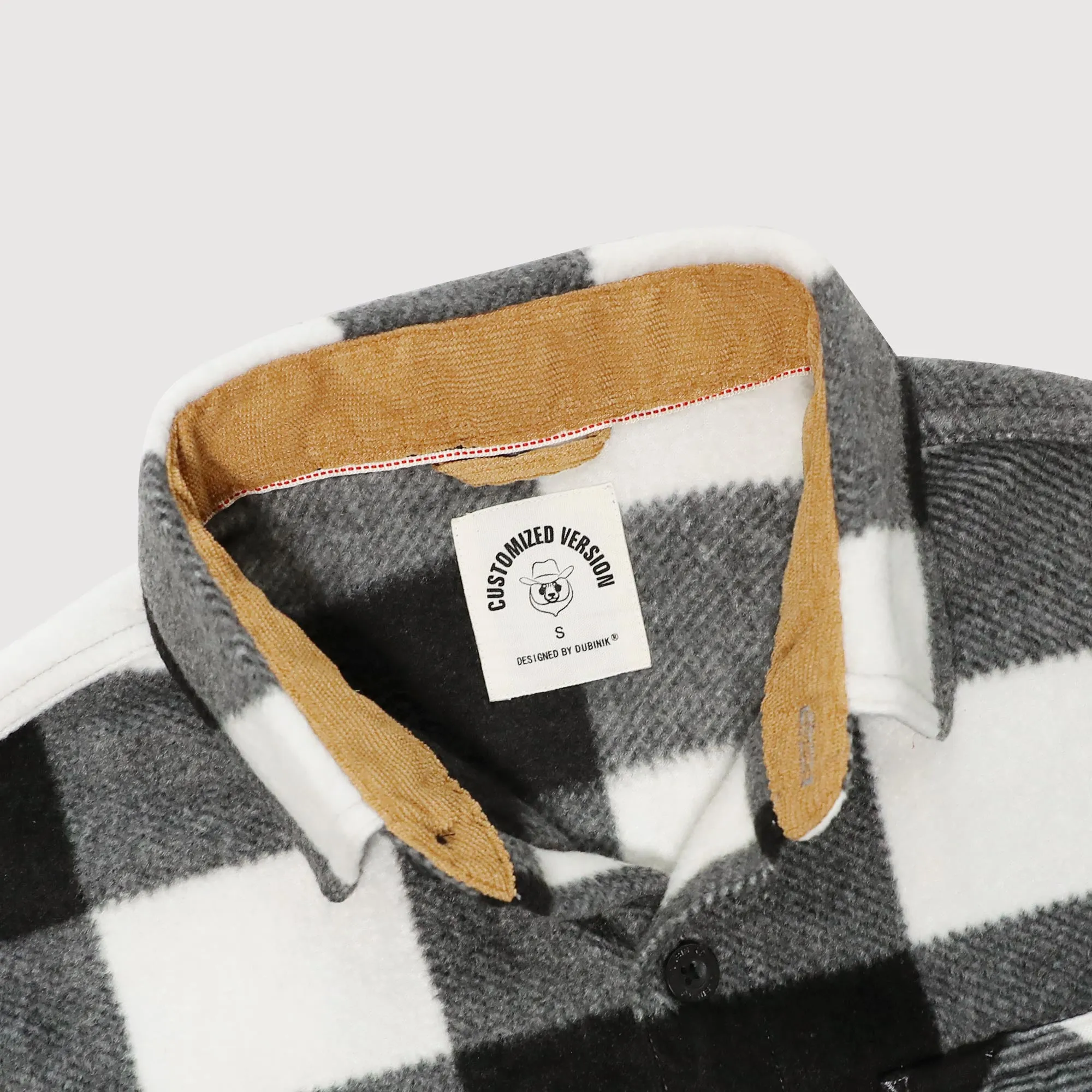 Mens Long Sleeve Fleece Shirt Casual Button Down Light-in-weight Shirt #1810 sold by Dubinik product image thumbnail 3