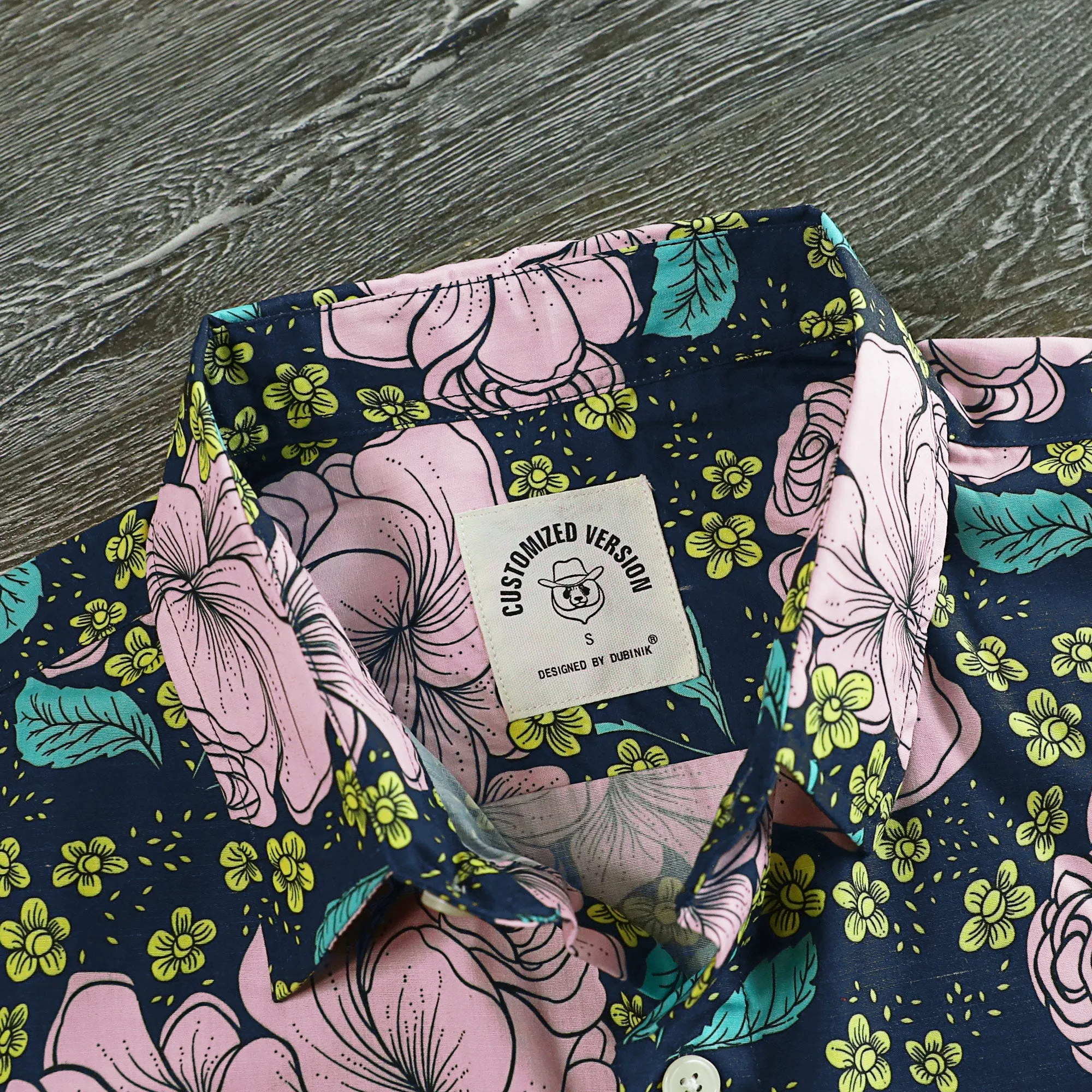 Hawaiian Shirt for Men Aloha Tropical Short Sleeve Button Down Print Beach Shirts #2613 sold by Dubinik product image thumbnail 3