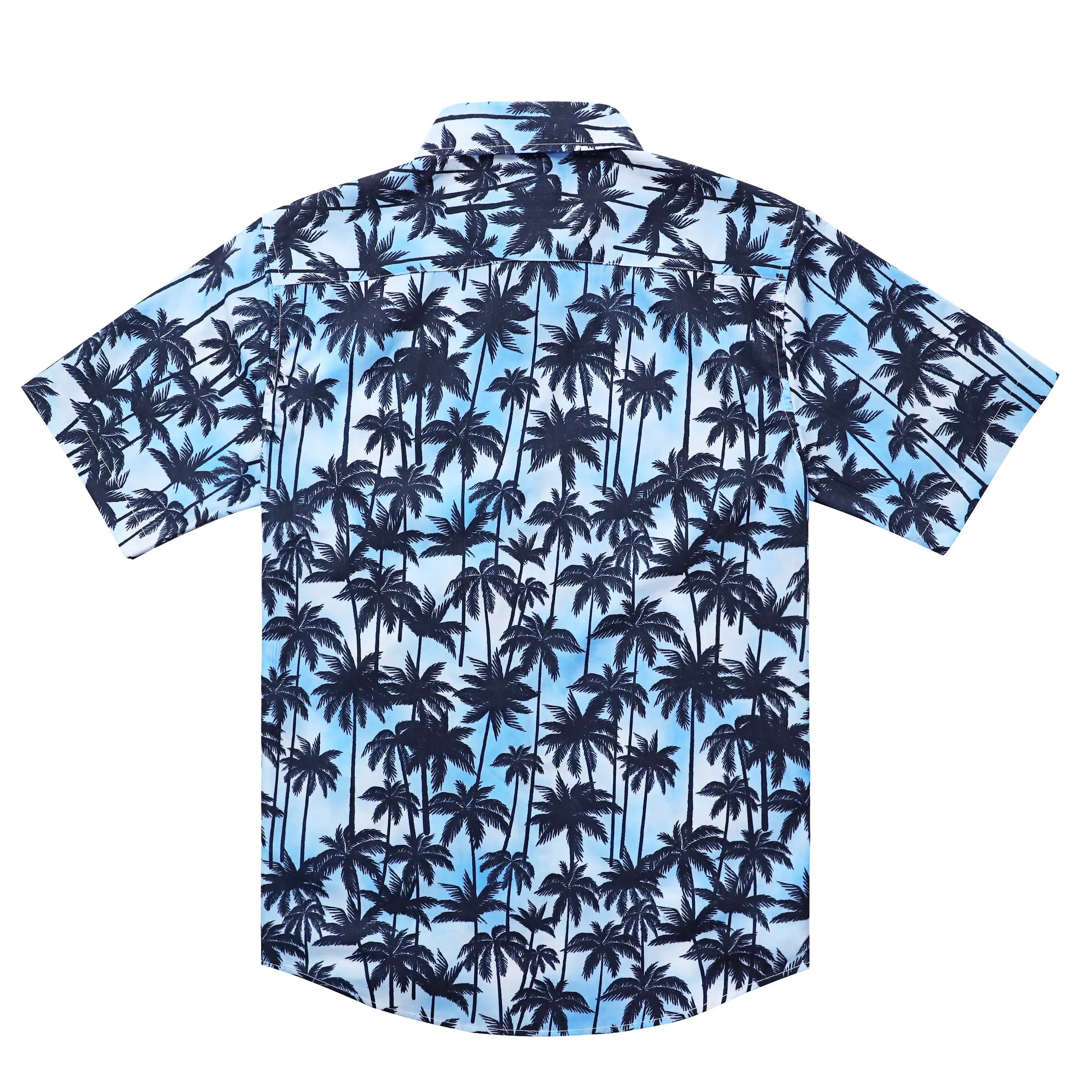 Hawaiian Shirt for Men Aloha Tropical Short Sleeve Button Down Print Beach Shirts #2612 sold by Dubinik product image thumbnail 2