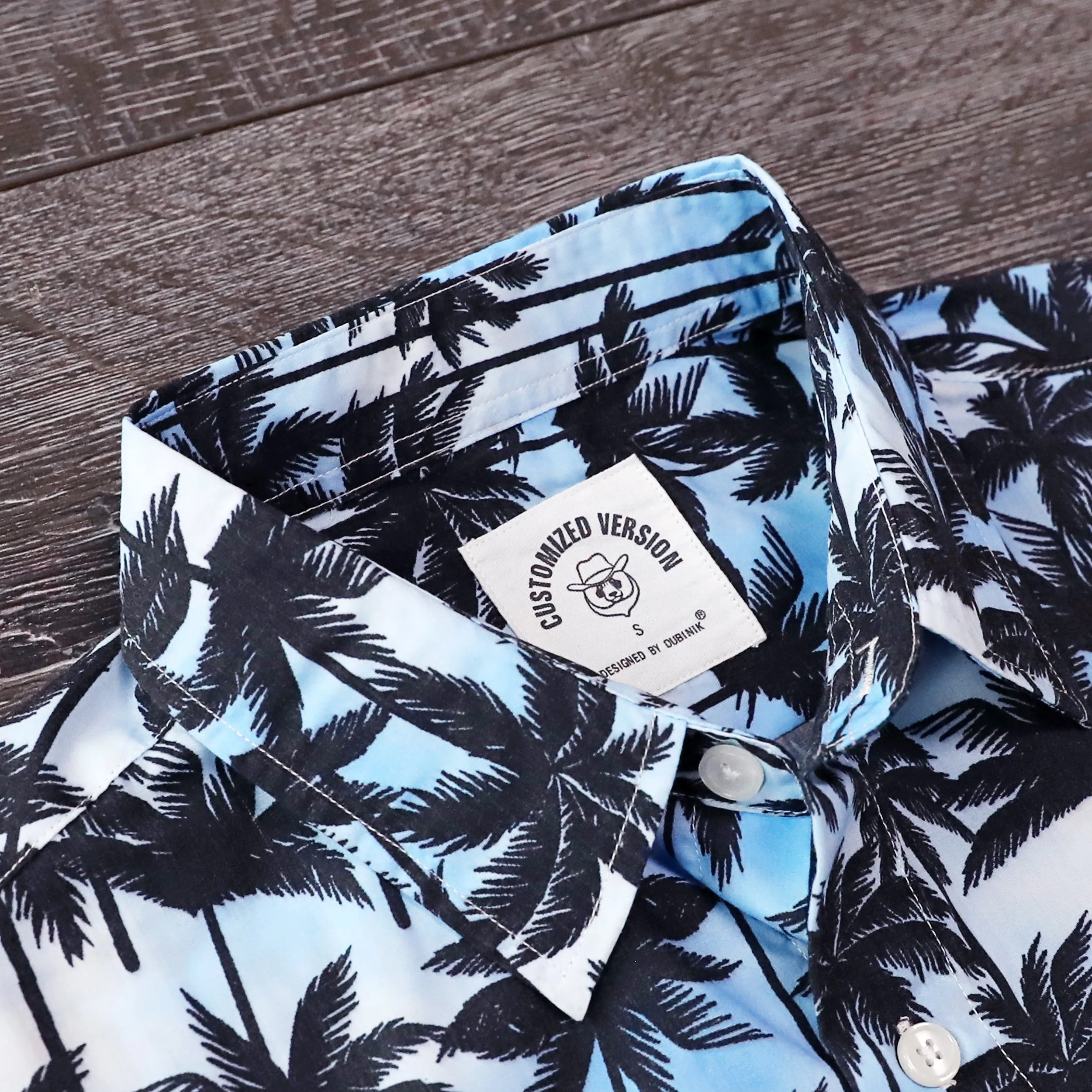 Hawaiian Shirt for Men Aloha Tropical Short Sleeve Button Down Print Beach Shirts #2612 sold by Dubinik product image thumbnail 3