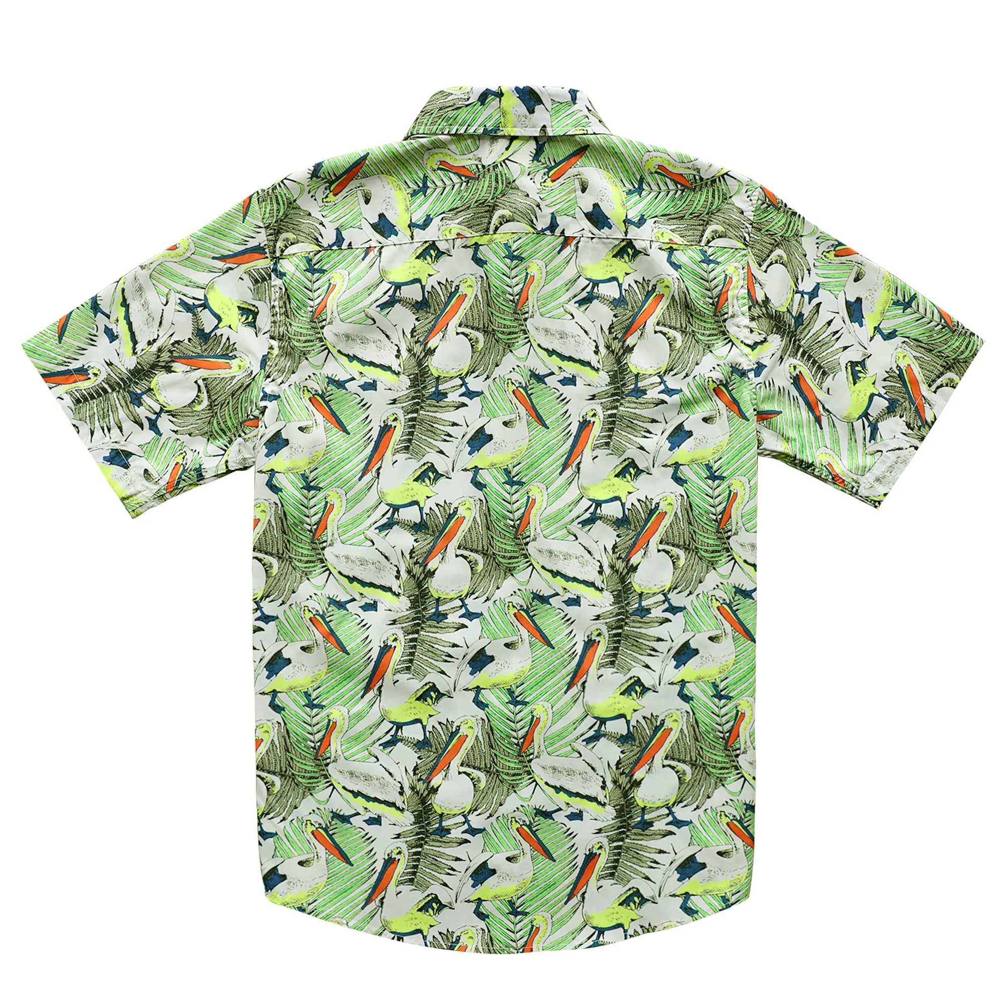 Hawaiian Shirt for Men Aloha Tropical Short Sleeve Button Down Print Beach Shirts #2611 sold by Dubinik product image thumbnail 2