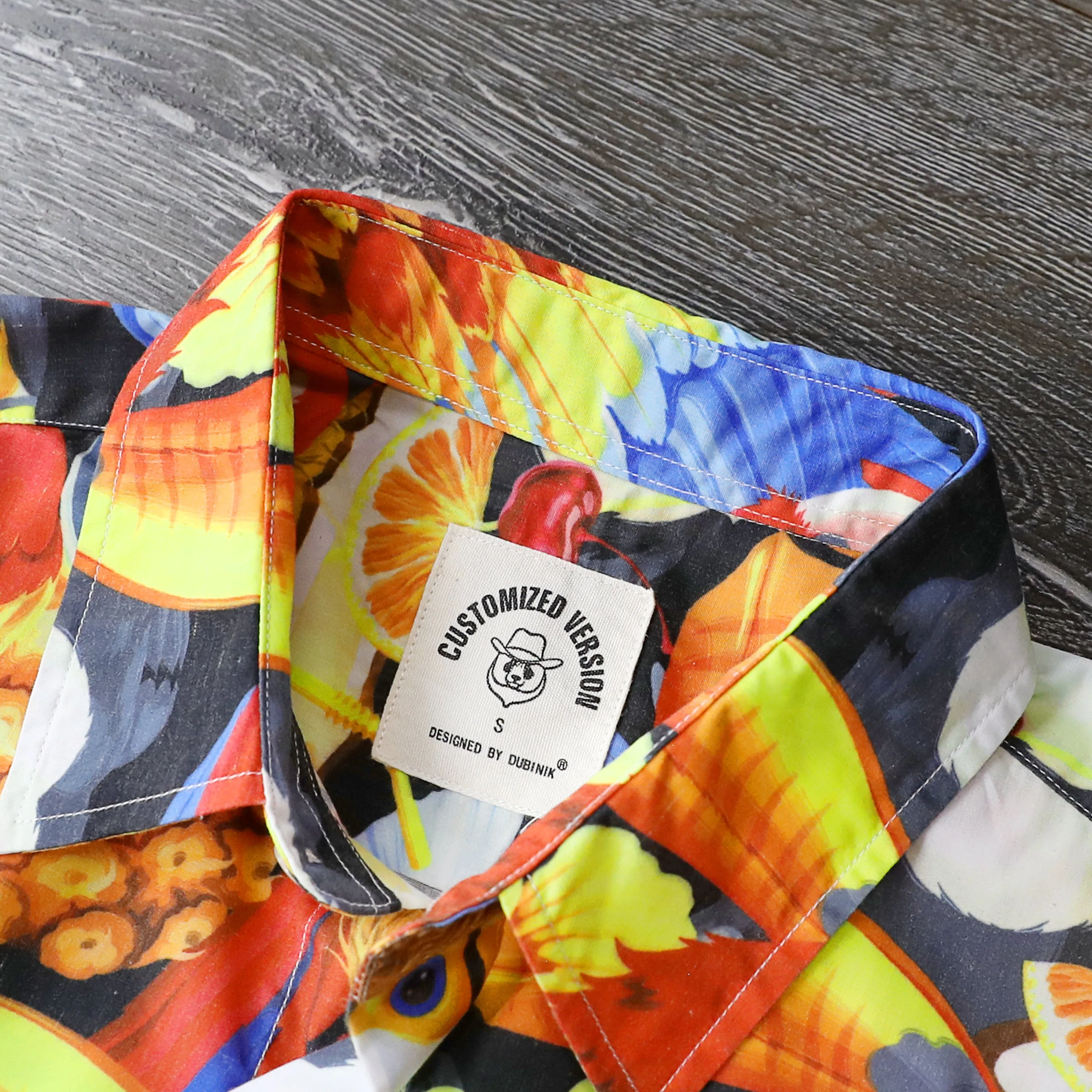 Hawaiian Shirt for Men Aloha Tropical Short Sleeve Button Down Print Beach Shirts #2605 sold by Dubinik product image thumbnail 3