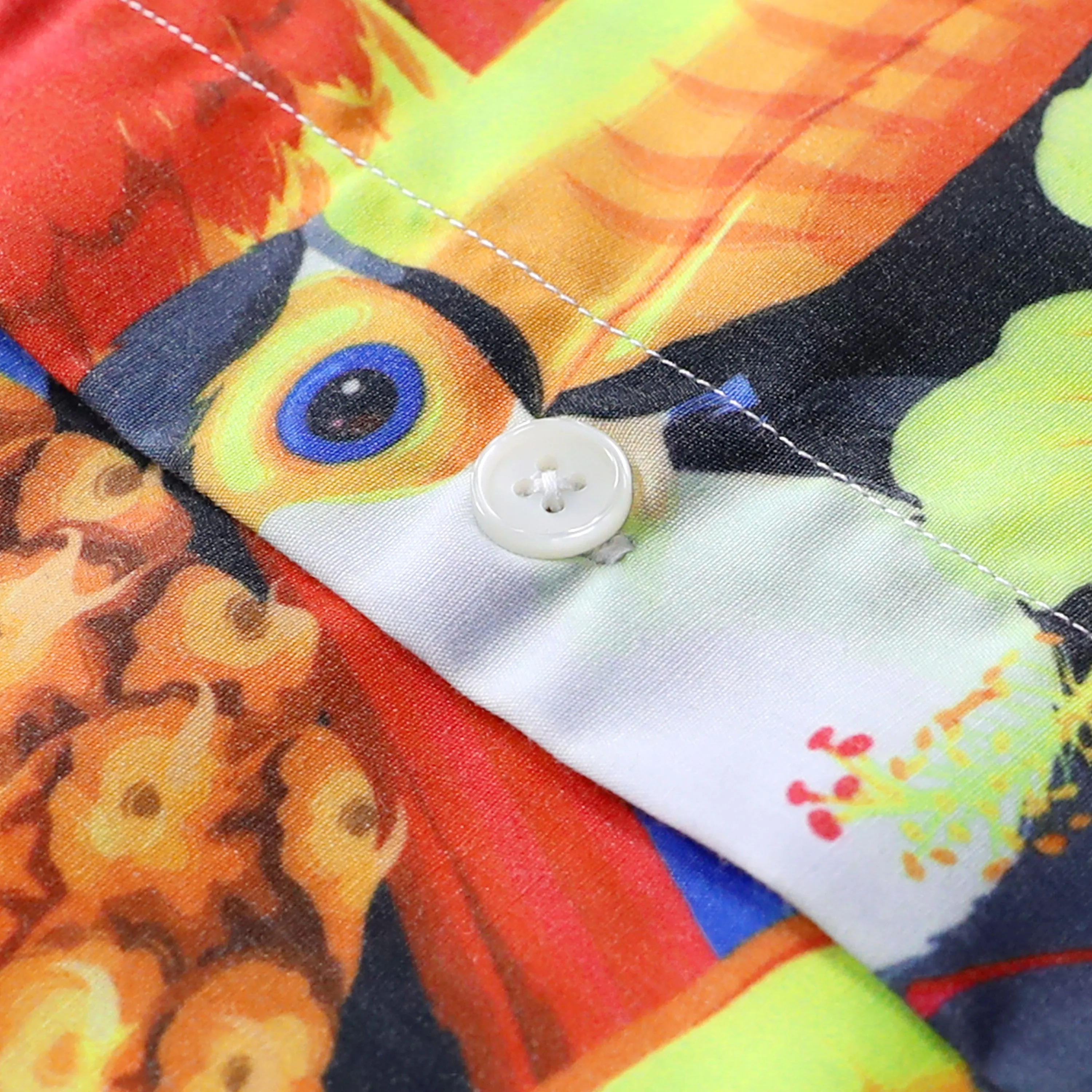 Hawaiian Shirt for Men Aloha Tropical Short Sleeve Button Down Print Beach Shirts #2605 sold by Dubinik product image thumbnail 5
