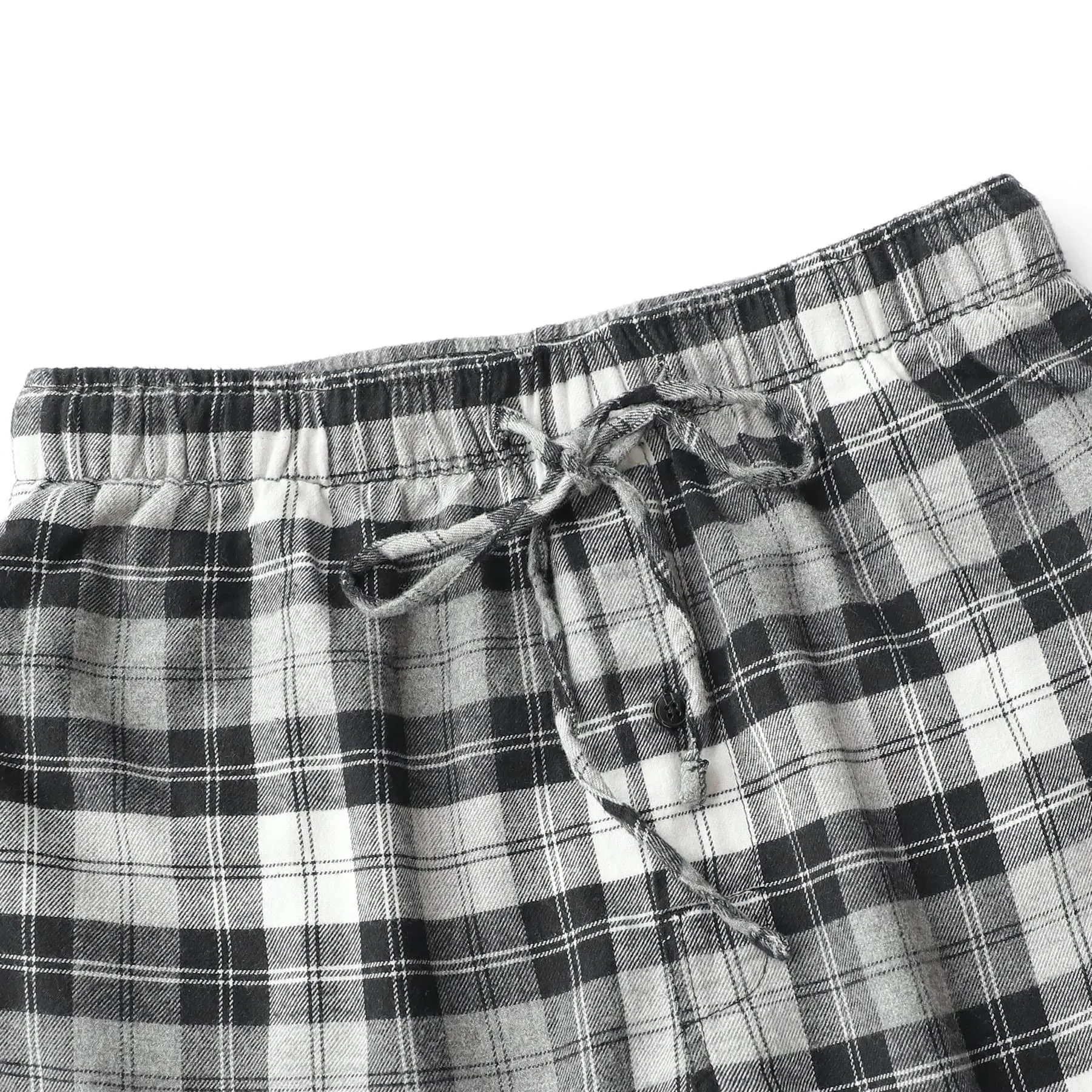 Cotton Flannel Pajama Plaid Sleep & Lounge Pants, PJ Bottoms With Pockets And Button Fly #3013 sold by Dubinik product image thumbnail 3