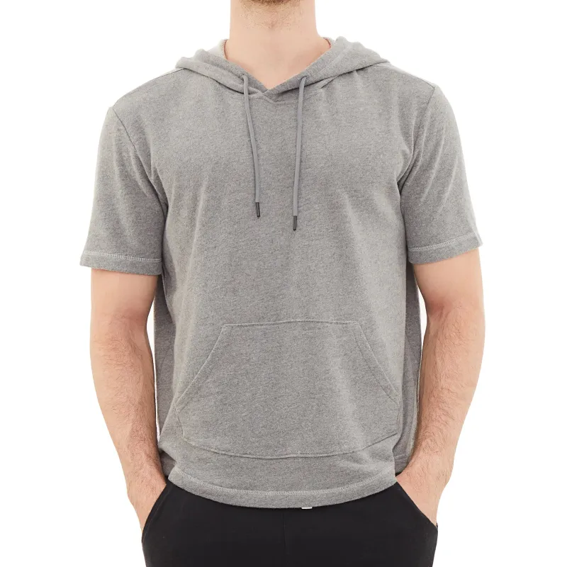 Men's Hoodies short-sleeved hooded sweatshirt #0605 made by Dubinik